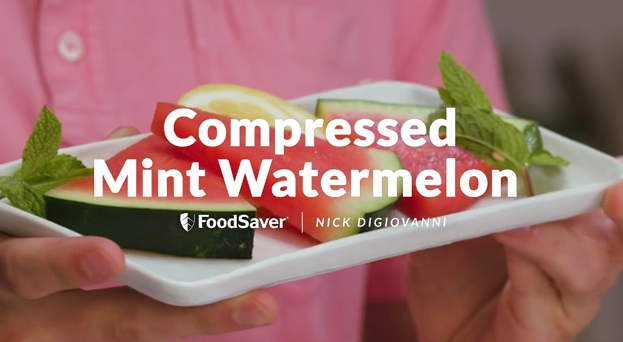 Play Video: Compressed Mint Watermelon