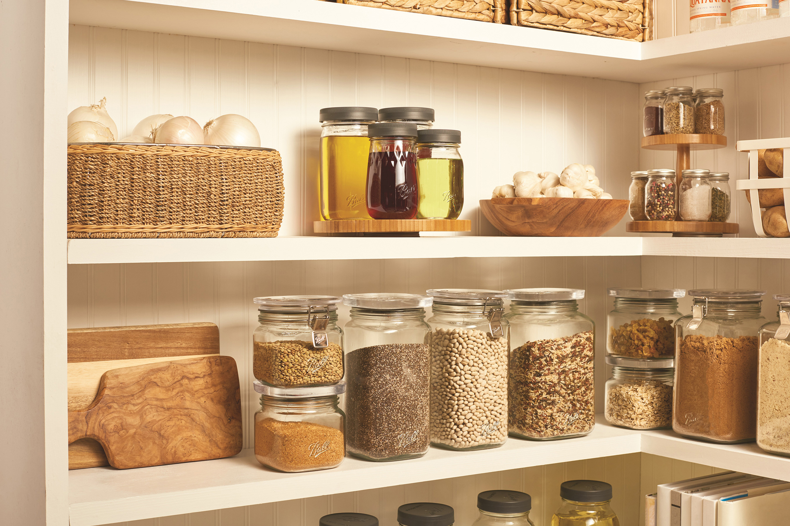 The makers of Ball® home canning products are adding new Ball® Stack & Store Jars to its pantry and storage collection. Ball® Stack & Store Jars are airtight and stackable, providing space-efficient organization for all pantry needs.