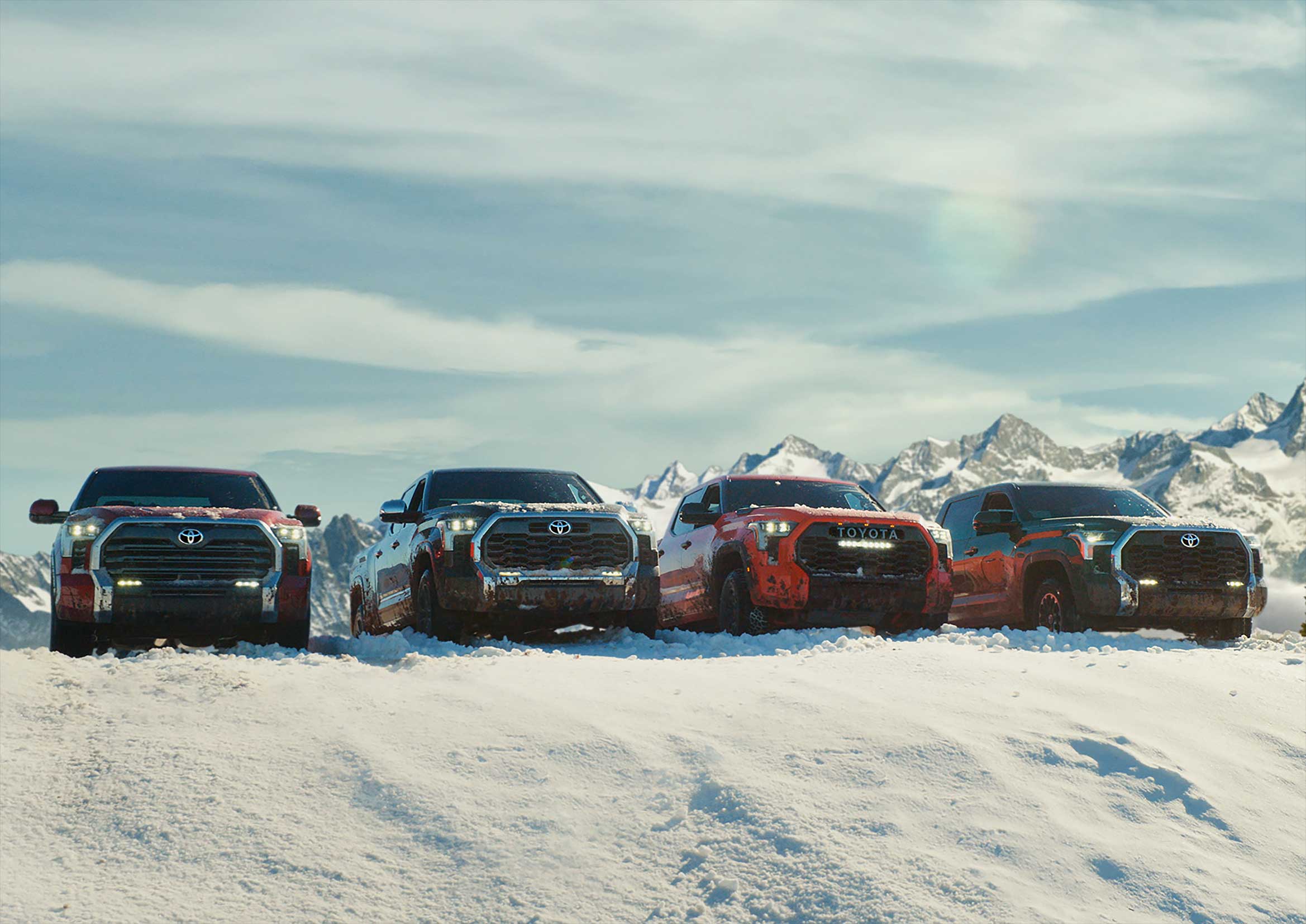 A scene from Toyota’s Big Game ad, “The Joneses.”