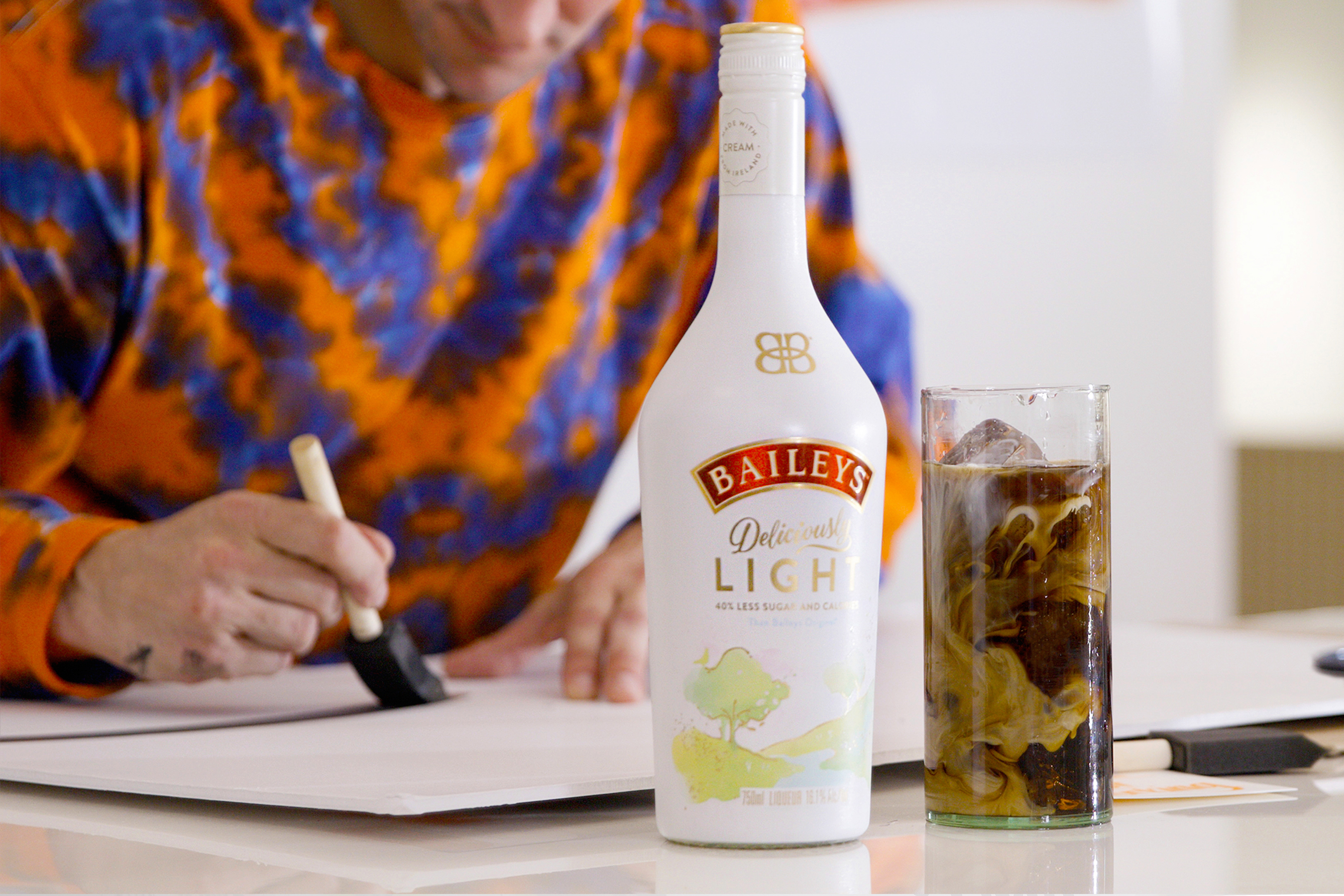 Baileys Deliciously Light Partners with Contemporary Artist Baron Von Fancy to Help Celebrate the Light Moments in Life.
