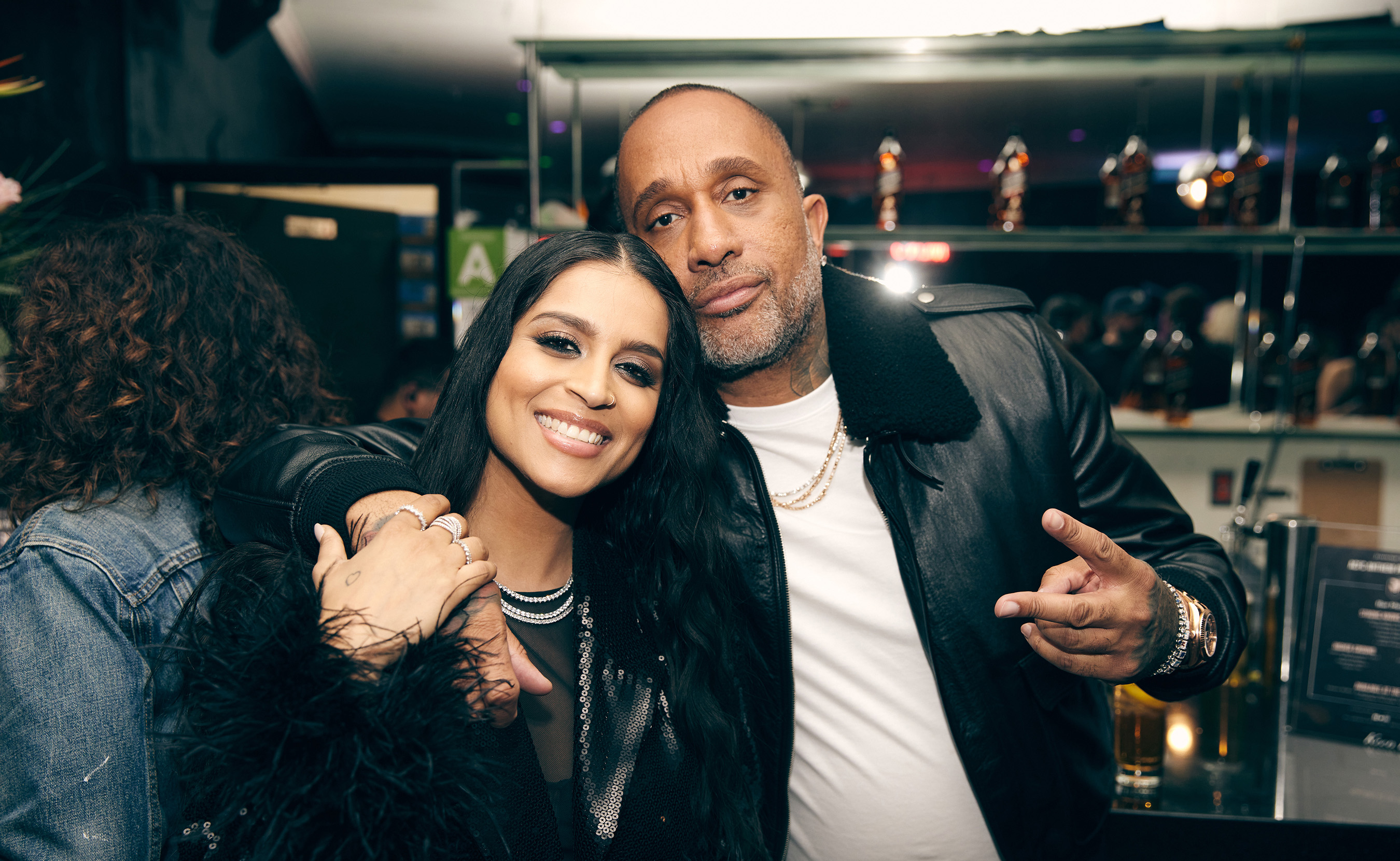 Lilly Singh and Kenya Barris Celebrate Johnnie Walker’s New ‘First Strides’ Initiative at the Angel City FC Anthem Launch Event.
