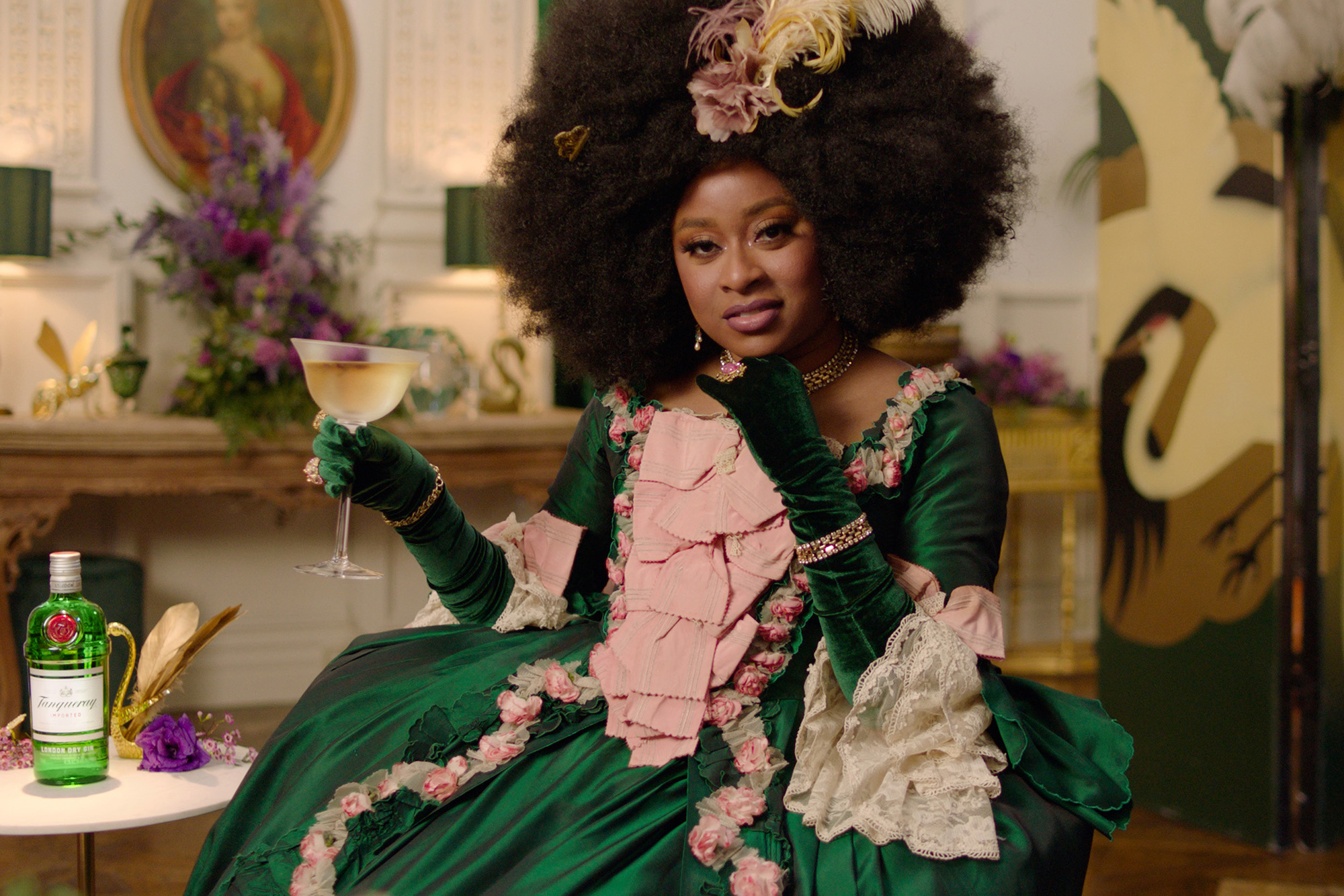 Tanqueray teamed up with Phoebe Robinson to launch new “Make it T-Time” campaign in partnership with Netflix’s “Bridgerton"
