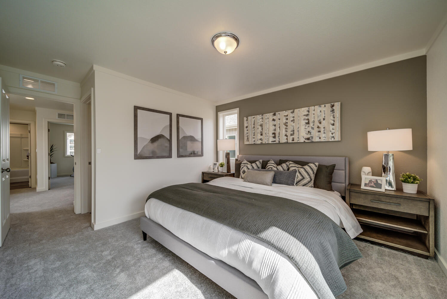 Large, beautiful On2 primary bedrooms provide the perfect place to rest and relax.