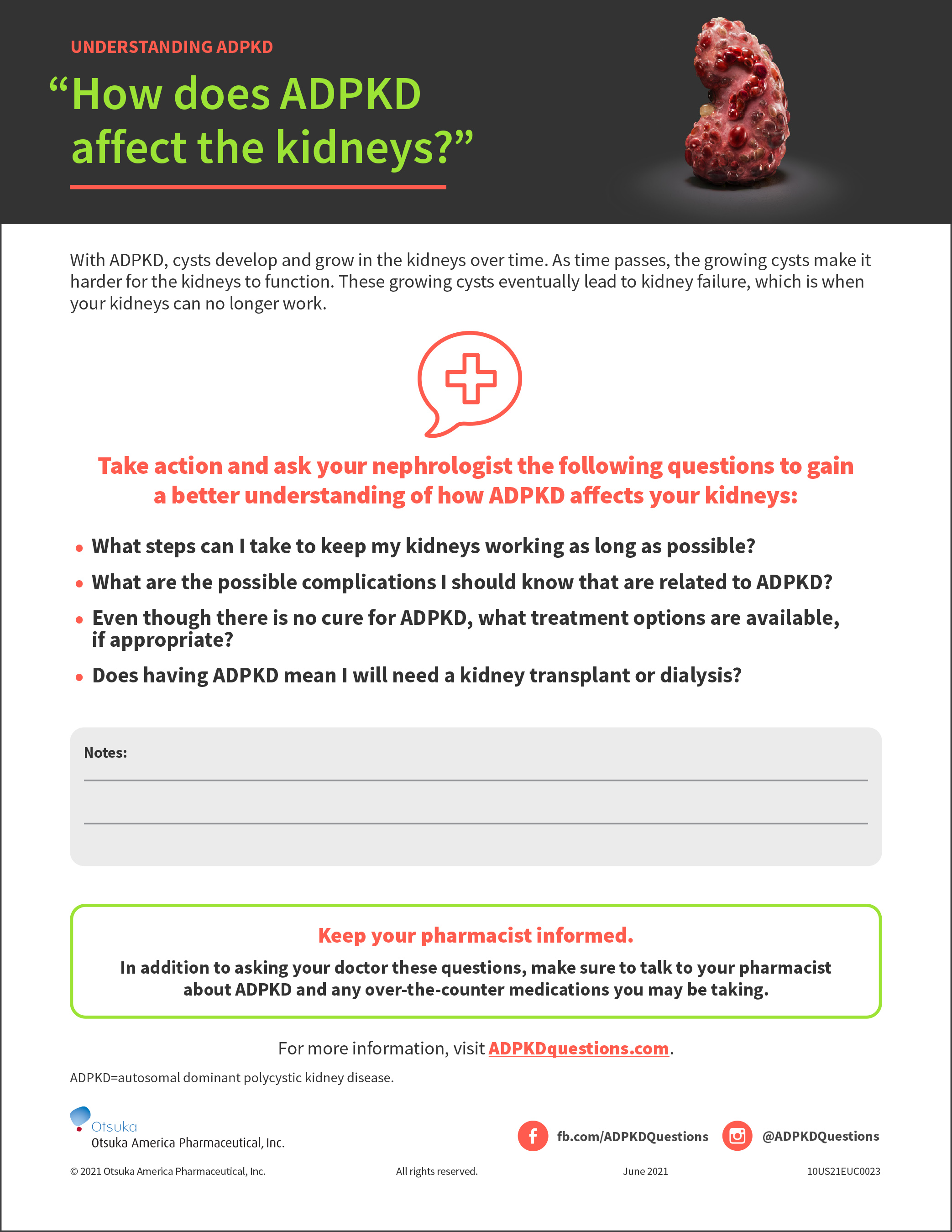 “How does ADPKD affect the kidneys?”
