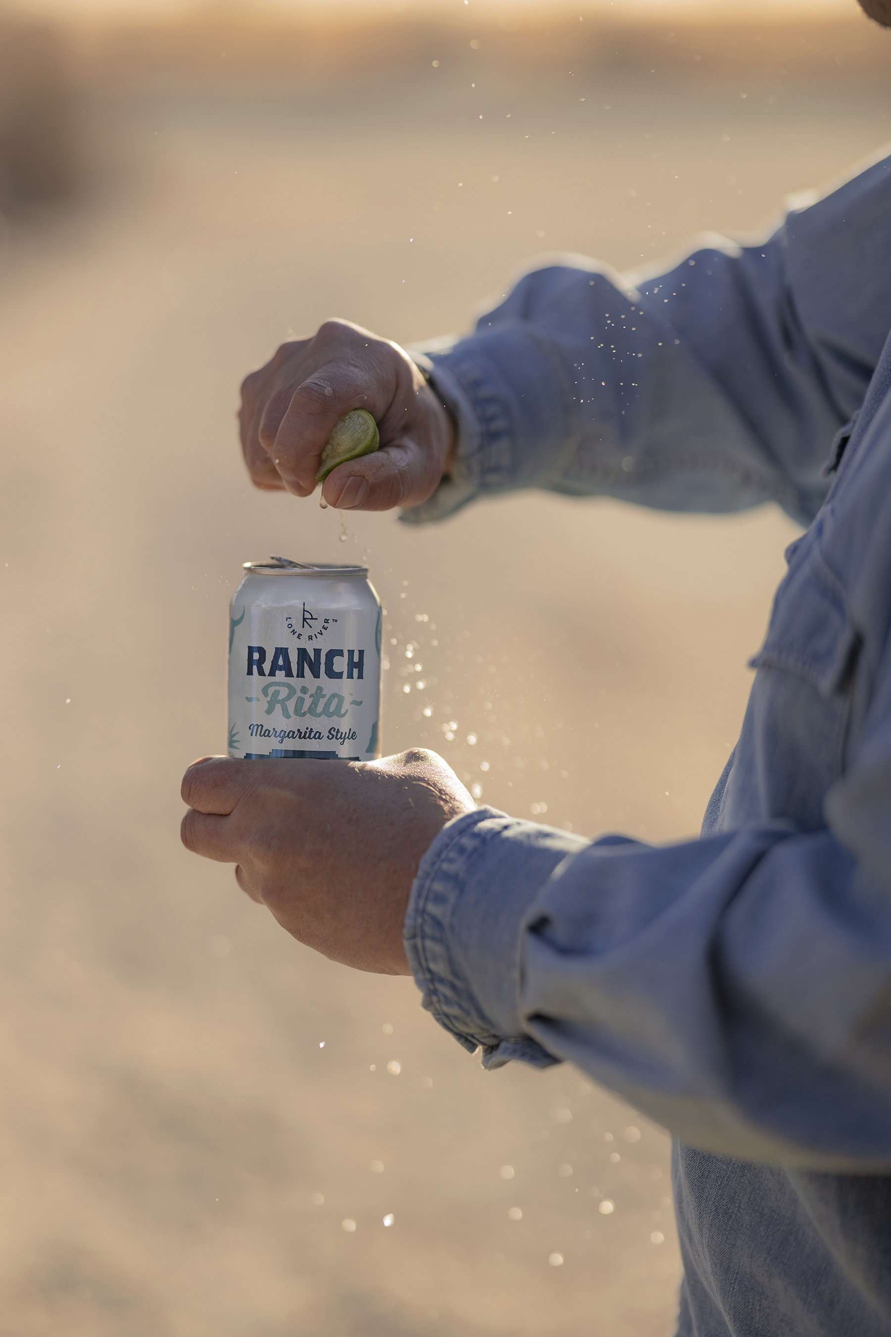 Inspired by Far West Texas, Ranch Rita is made with agave nectar and a taste of lime.