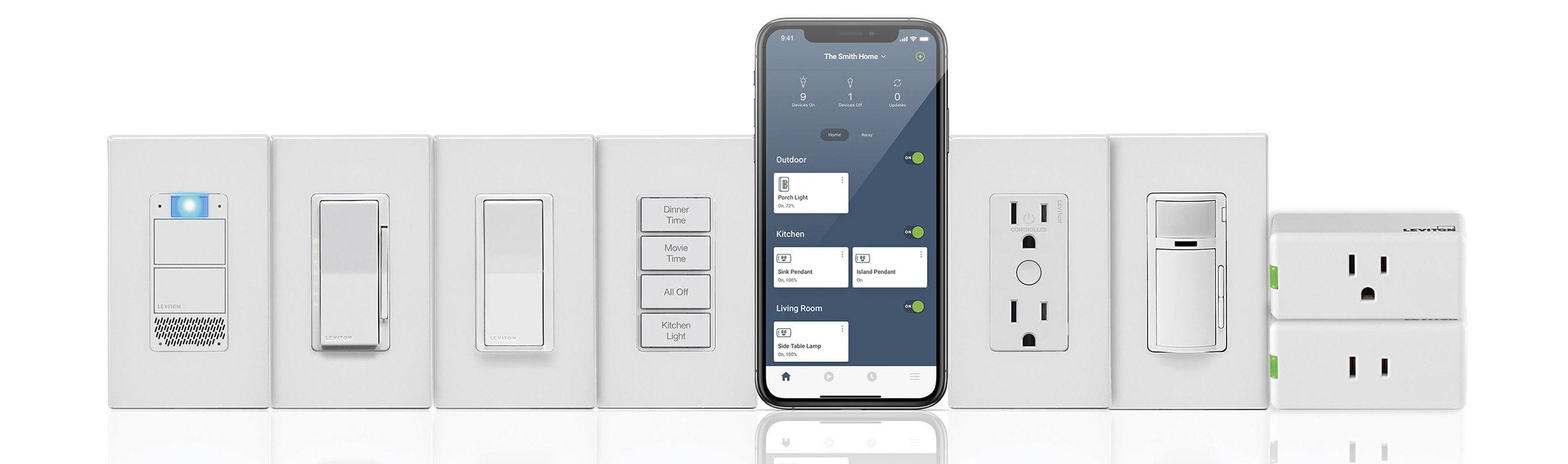 Leviton Adds Five New Products to Decora Smart®