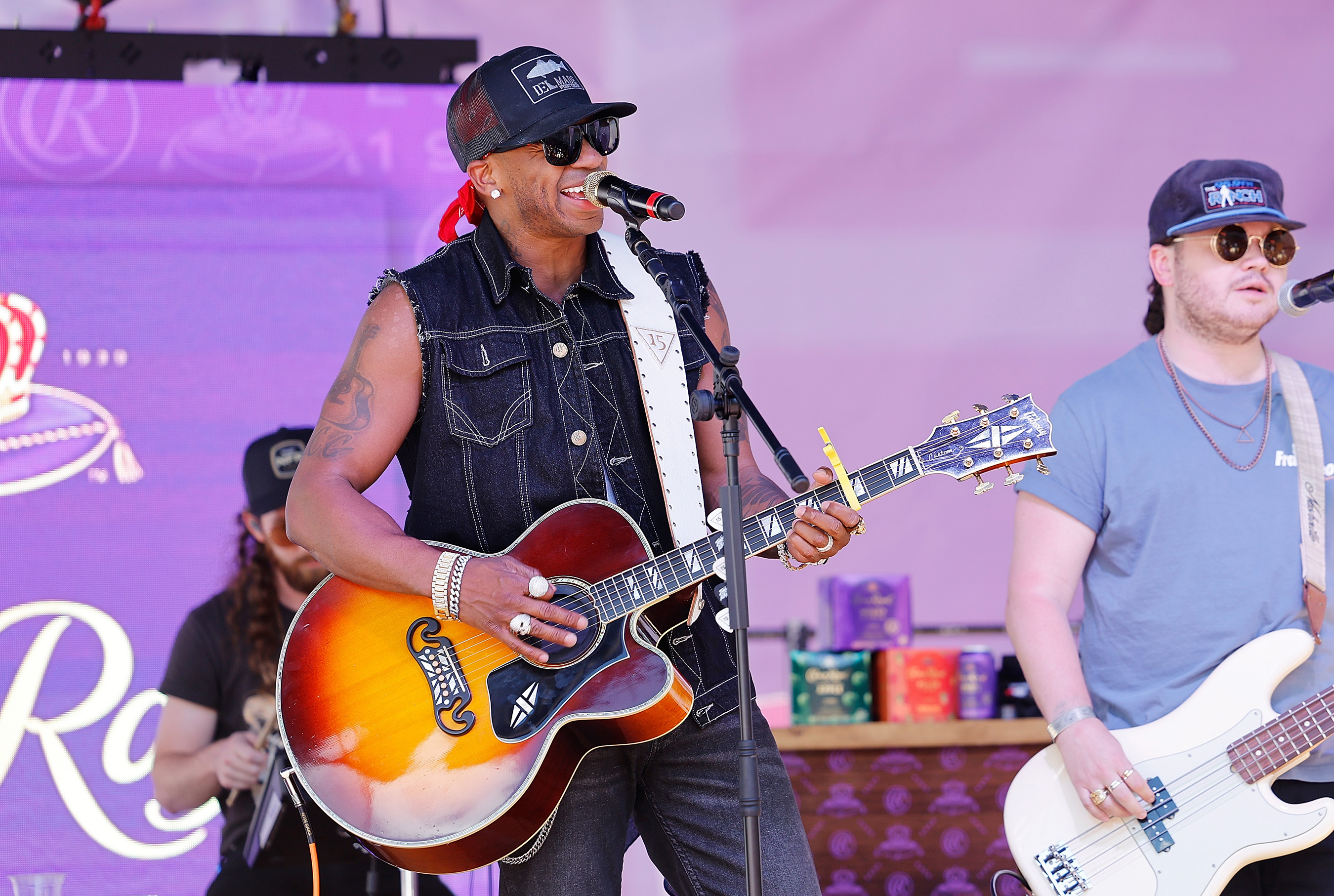 Country music artist Jimmie Allen opened the weekend in downtown Nashville at 2nd and Broadway. Country music artist Jimmie Allen opened the weekend in downtown Nashville at 2nd and Broadway.