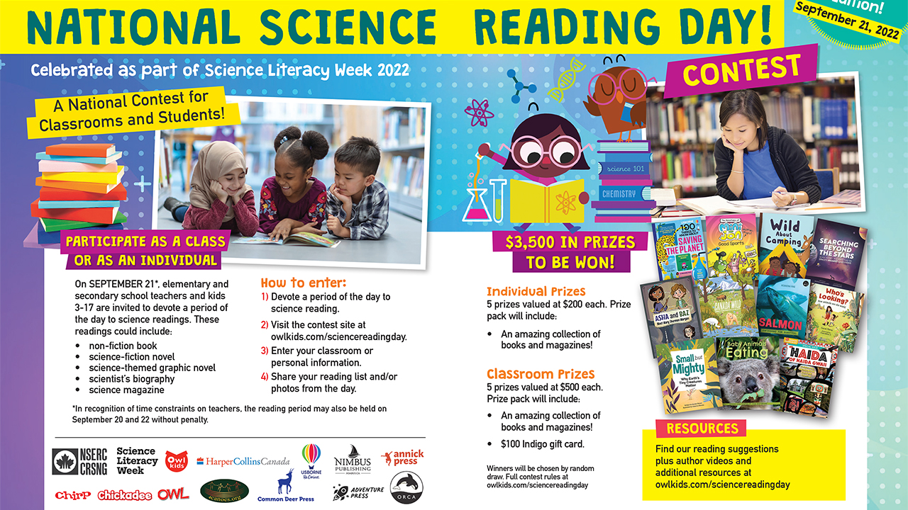 National Science Reading Day Contest Overview.