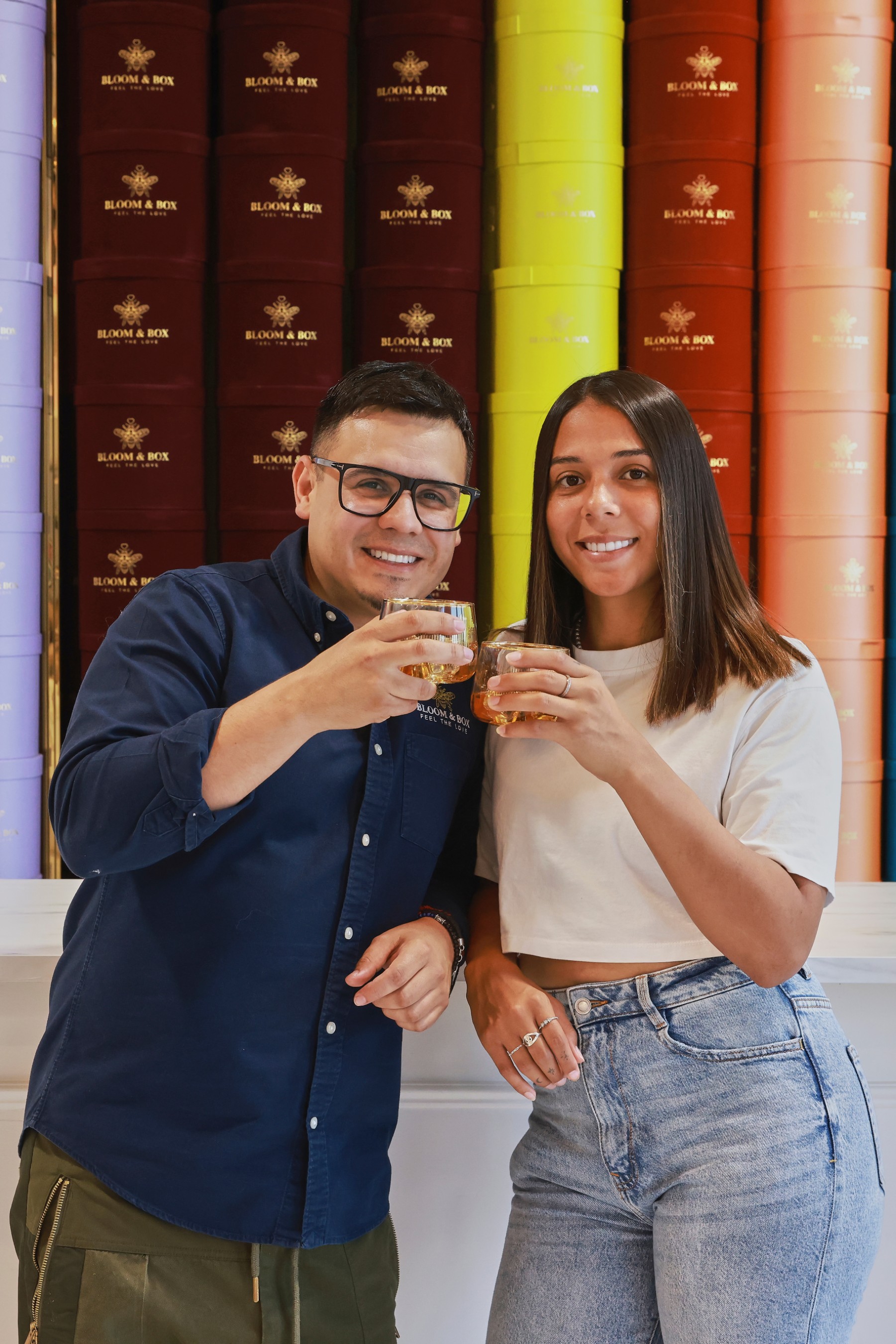 Mexican National Soccer Team Player, María Sánchez and Houston's Bloom & Box Owner Raise a Glass of Buchanan’s Scotch Whisky to the 200% Futuro