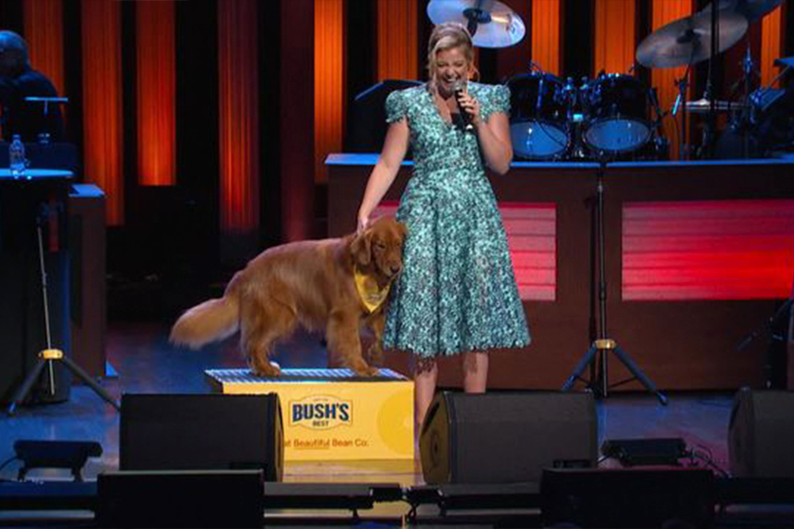 Bush's Beans Spokes-Dog, Duke, Makes History with Debut at Grand Ole Opry