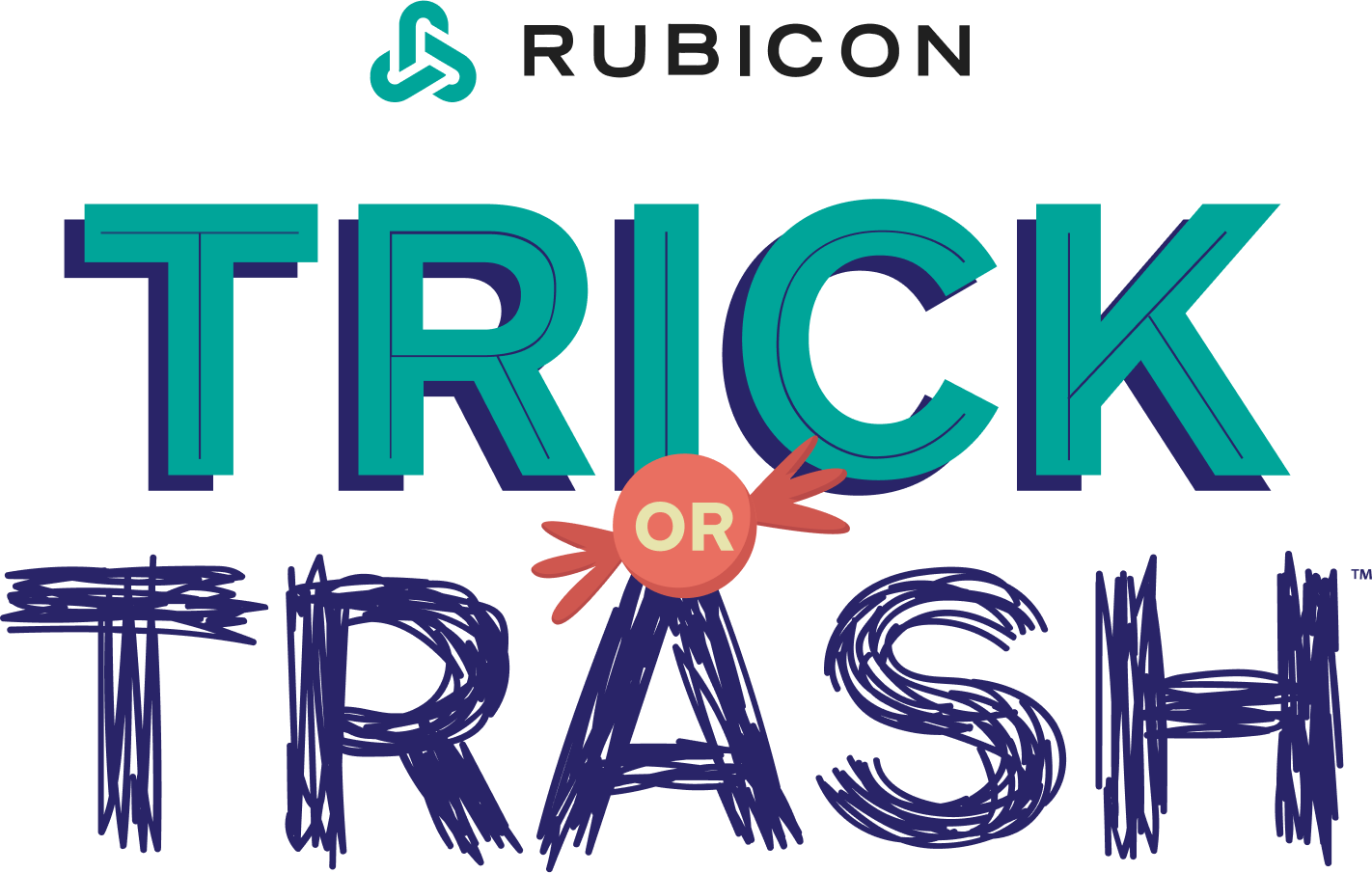 Rubicon Trick or Trash logo