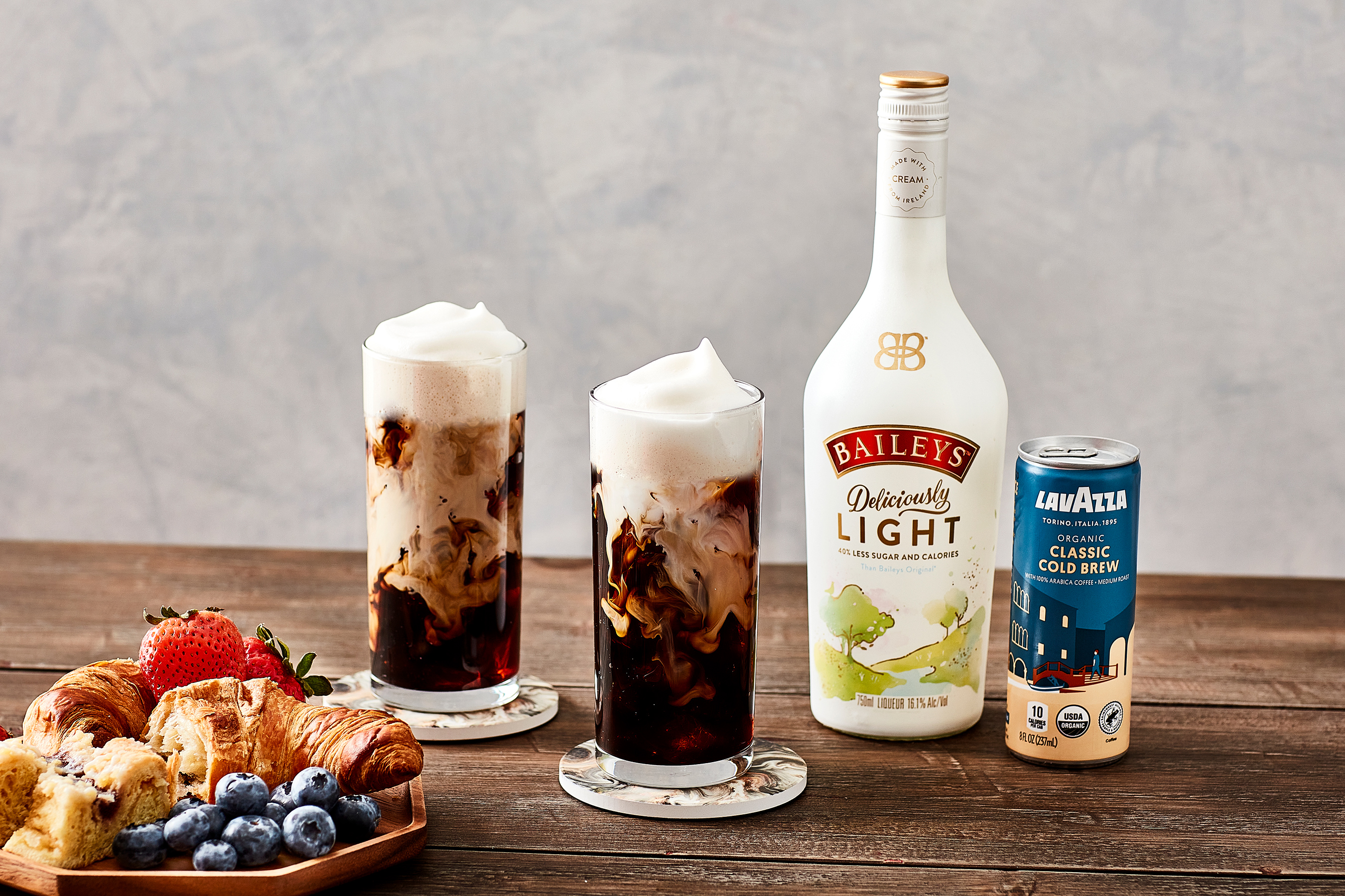 Lavazza Cold Brew with Baileys Deliciously Light Cold Foam
