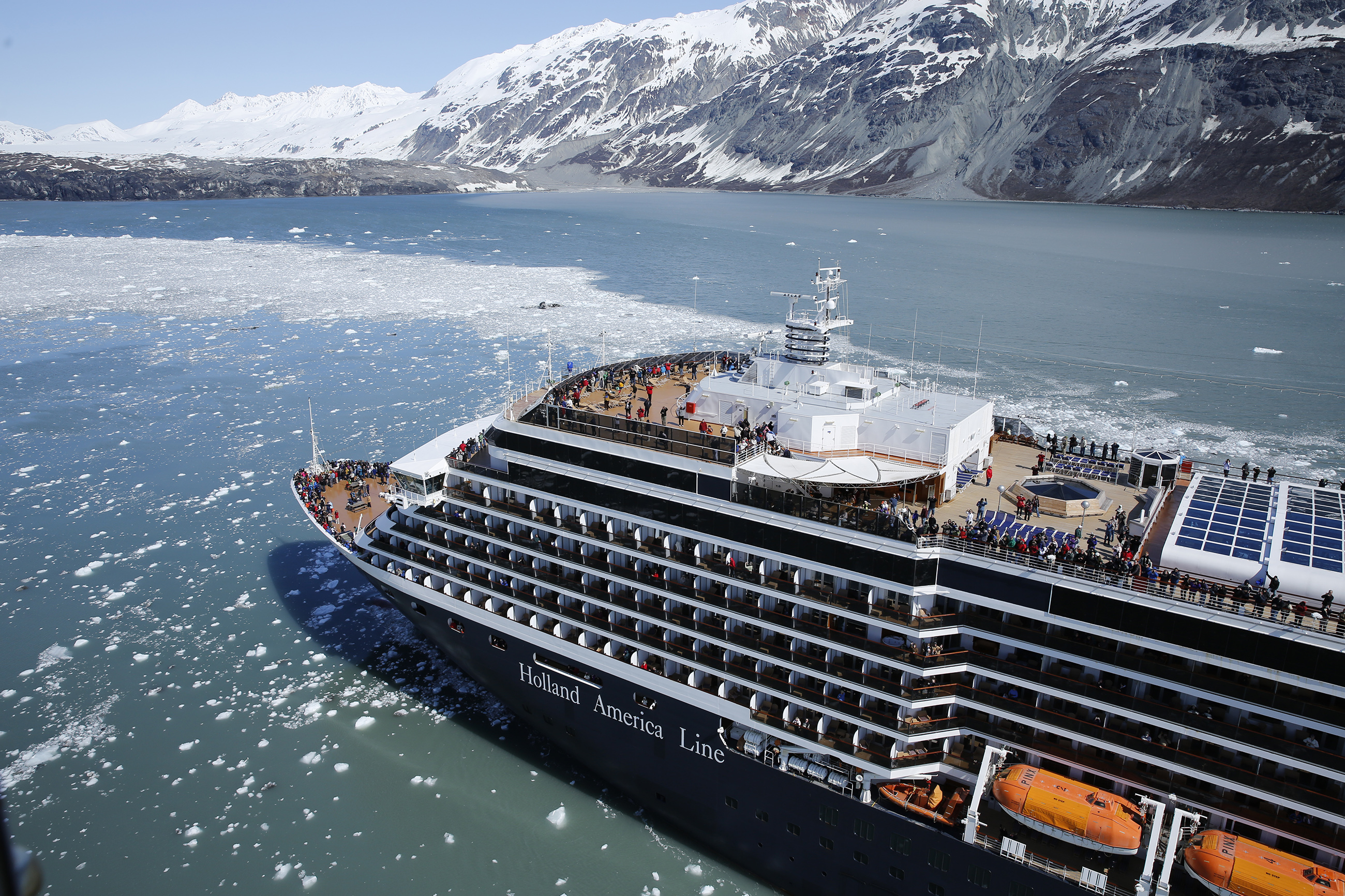 For cruising to Alaska, Holland America Line offers the most glacier viewing with more Glacier Bay permits than other lines and the most opportunities to see wildlife and wilderness.