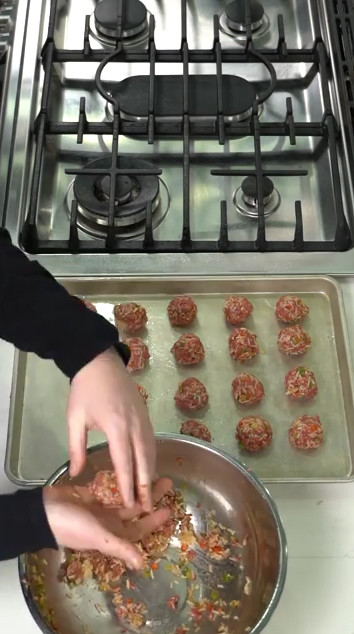 Play Video: Spicy Cajun ‘Boudin’ Meatballs from Beef. It’s What’s For Dinner.