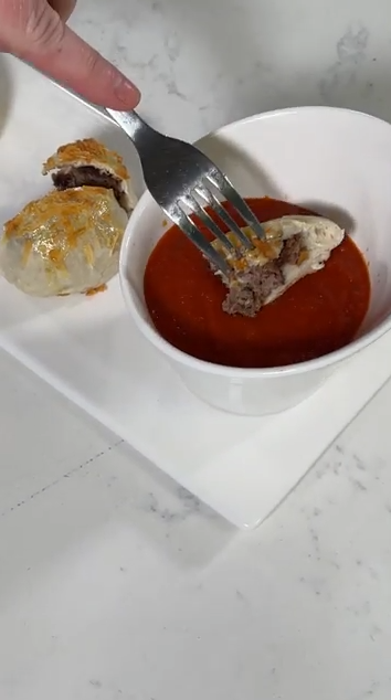 Play Video: Italian Beef Meatball Sandwich Rolls from Beef. It’s What’s For Dinner.