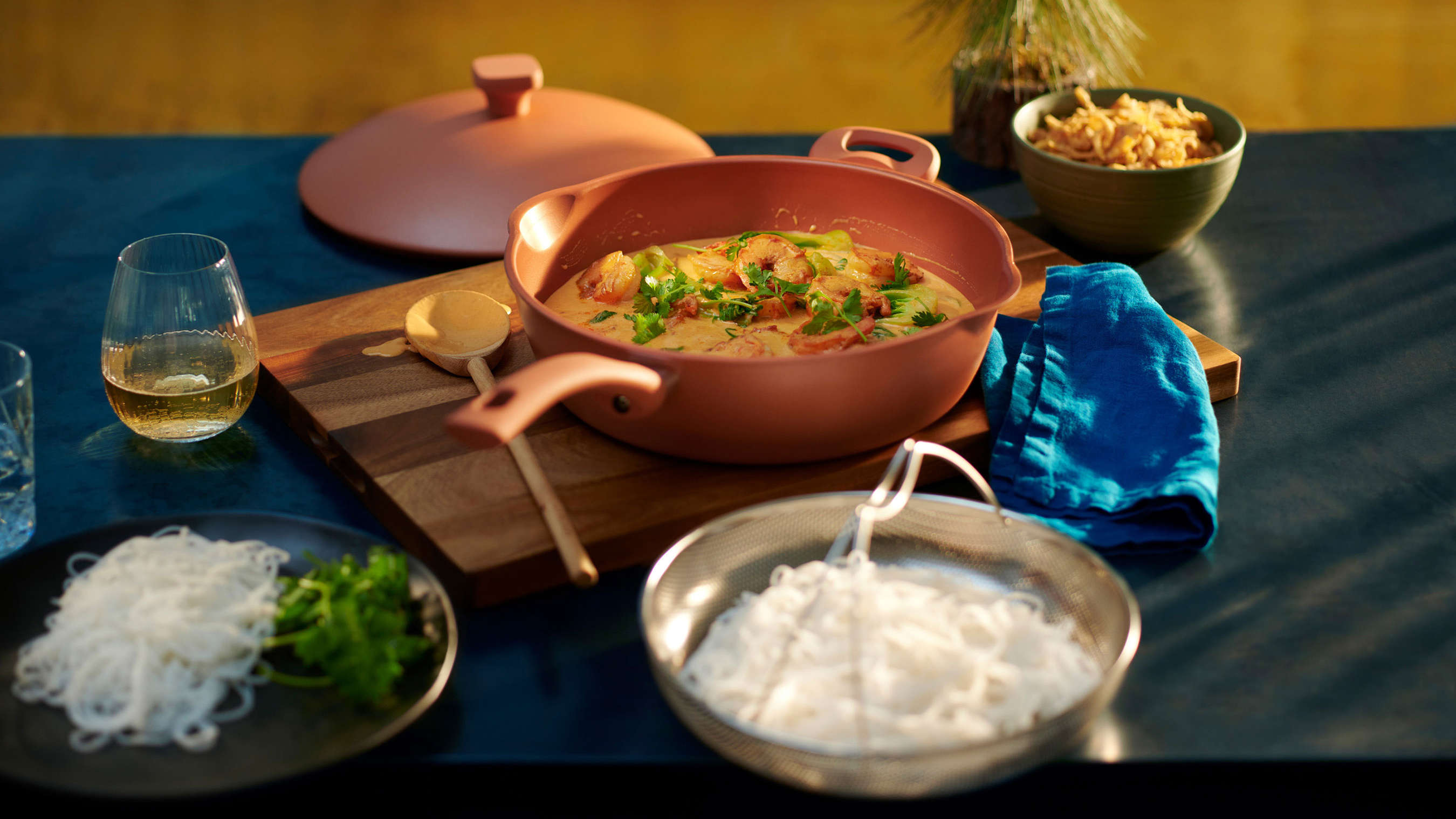 One-Pan Pumpkin Curry, made with The PC® Everything Pan. For the full recipe, download your copy of the PC® Insiders Report™ at pc.ca