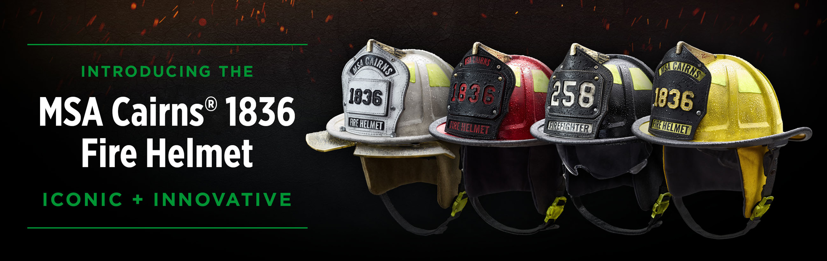 MSA Safety Launches New Cairns® 1836 Fire Helmet