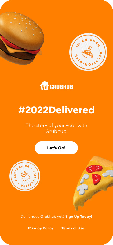Grubhub ’22 Delivered personalized findings for diners
