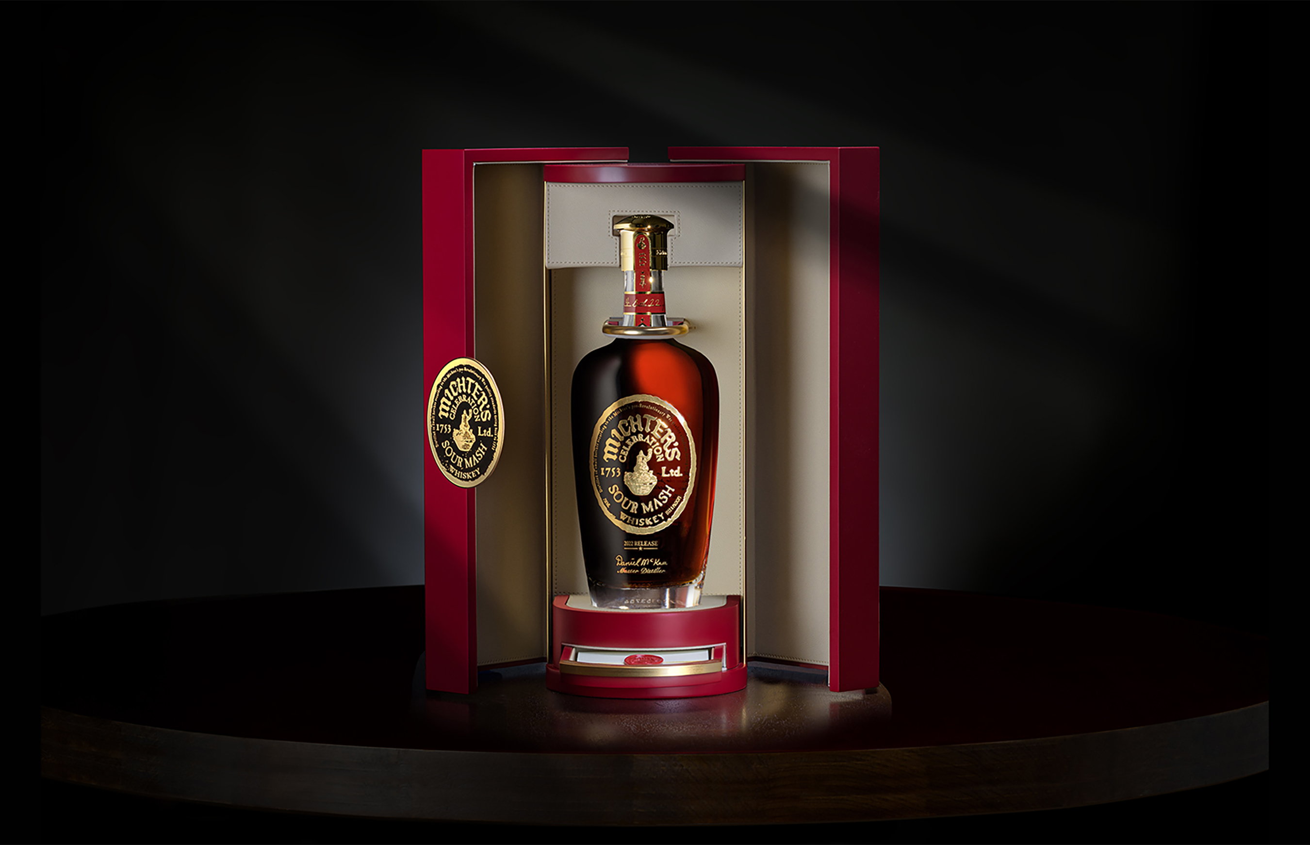 Each bottle of the 2022 Edition comes in a special gift box that has a drawer containing a letter signed by Michter's Master Distiller Dan McKee. "This is the second time that I have had the honor of working with our team to produce a Michter's Celebration release," remarked McKee. "This edition contains whiskeys personally selected by me from seven extraordinary barrels: three of them Kentucky straight bourbon and four of them Kentucky straight rye."