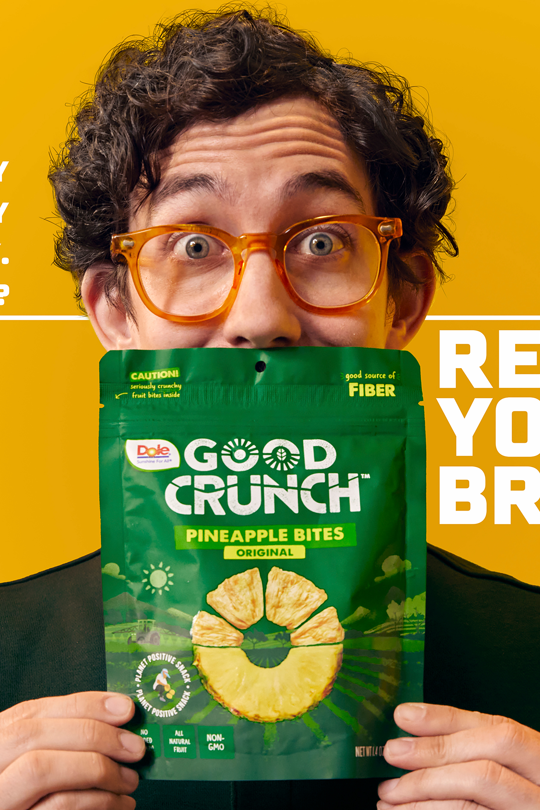 Good Crunch, a dried fruit snack with an ultra-craveable crunch