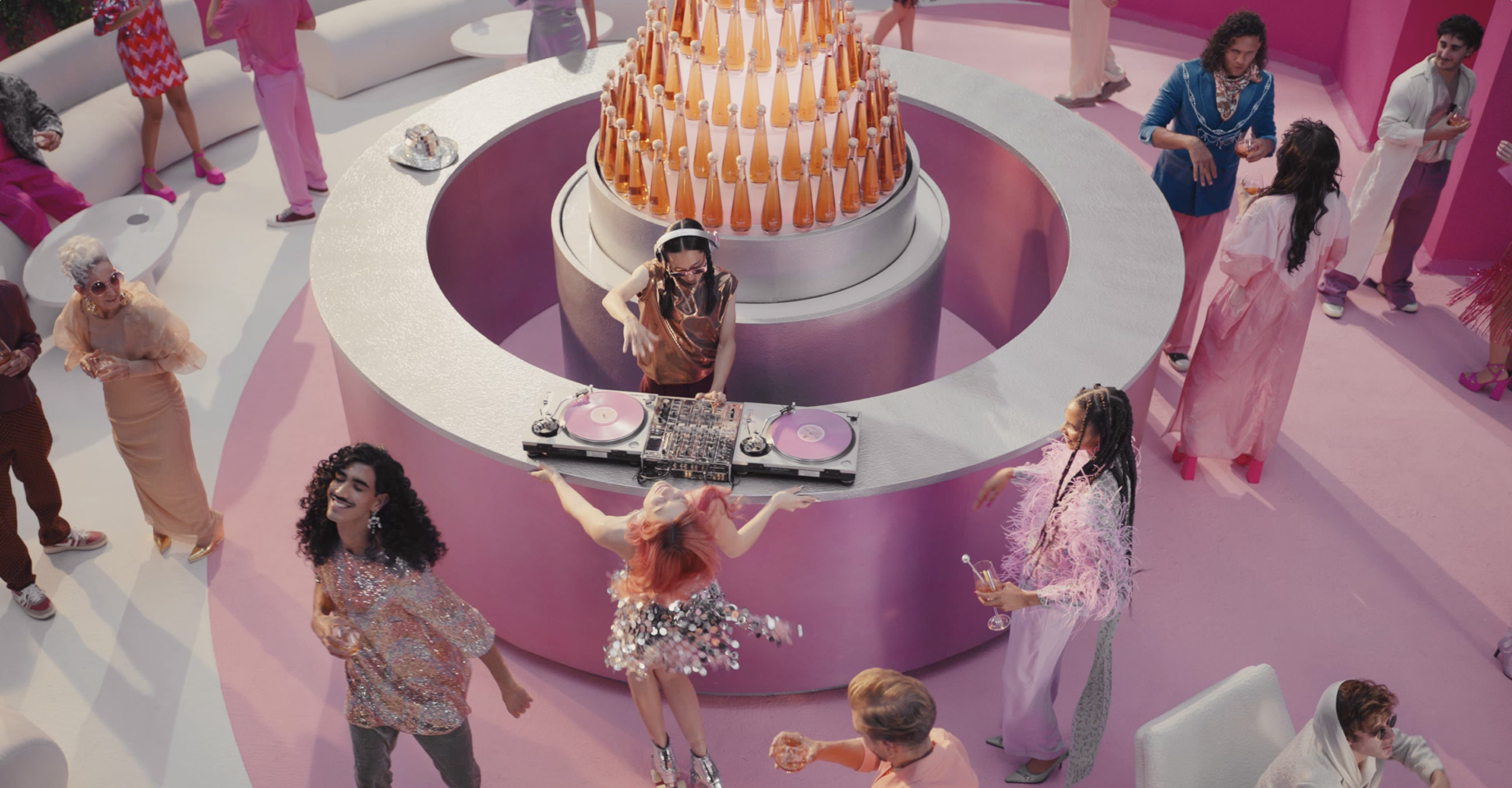 Play Video: Tequila Don Julio Rosado is debuting with a new creative campaign that lures you into the fantastical Rosado world and depicts how the best celebrations can happen during the day.