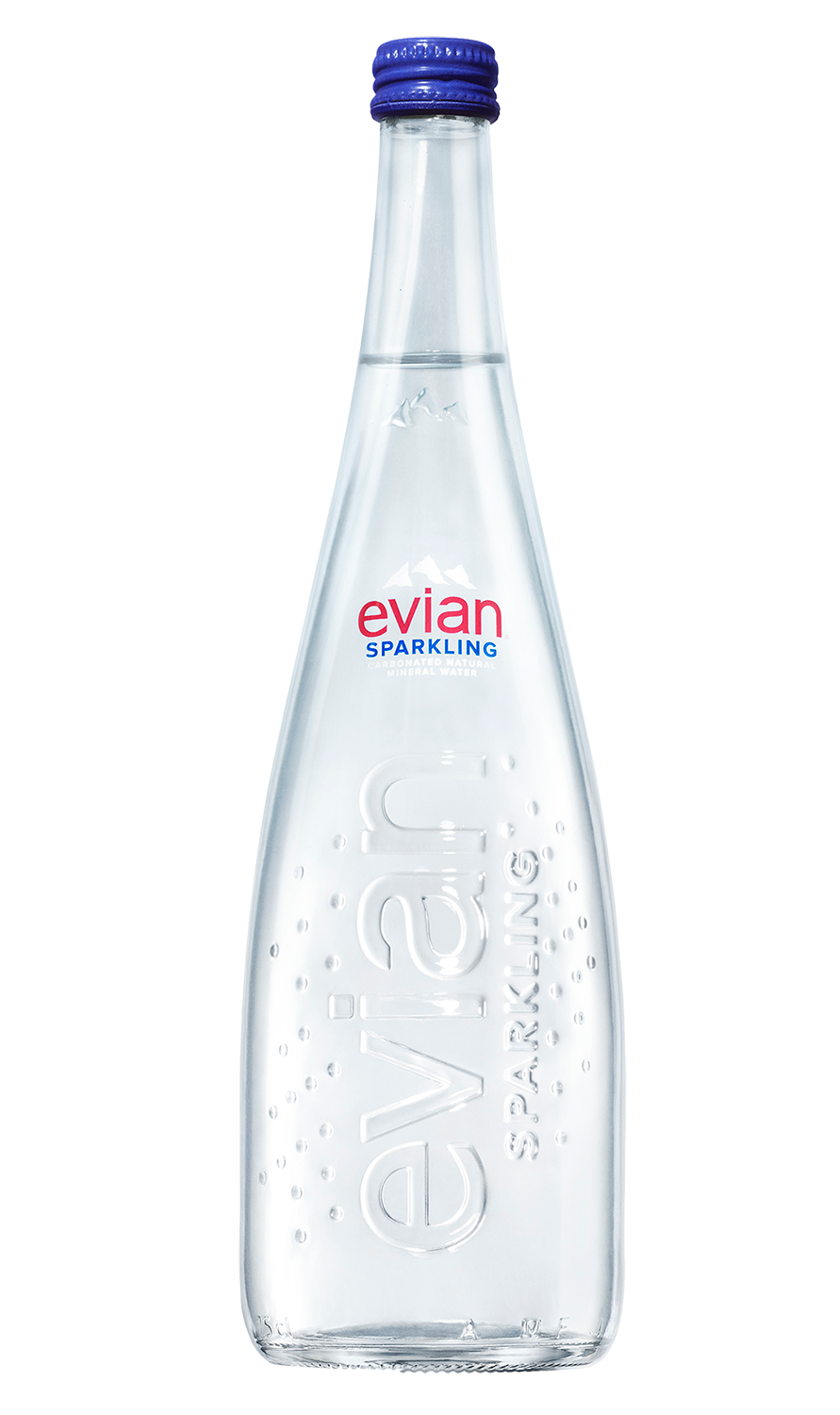 evian Sparkling carbonated water