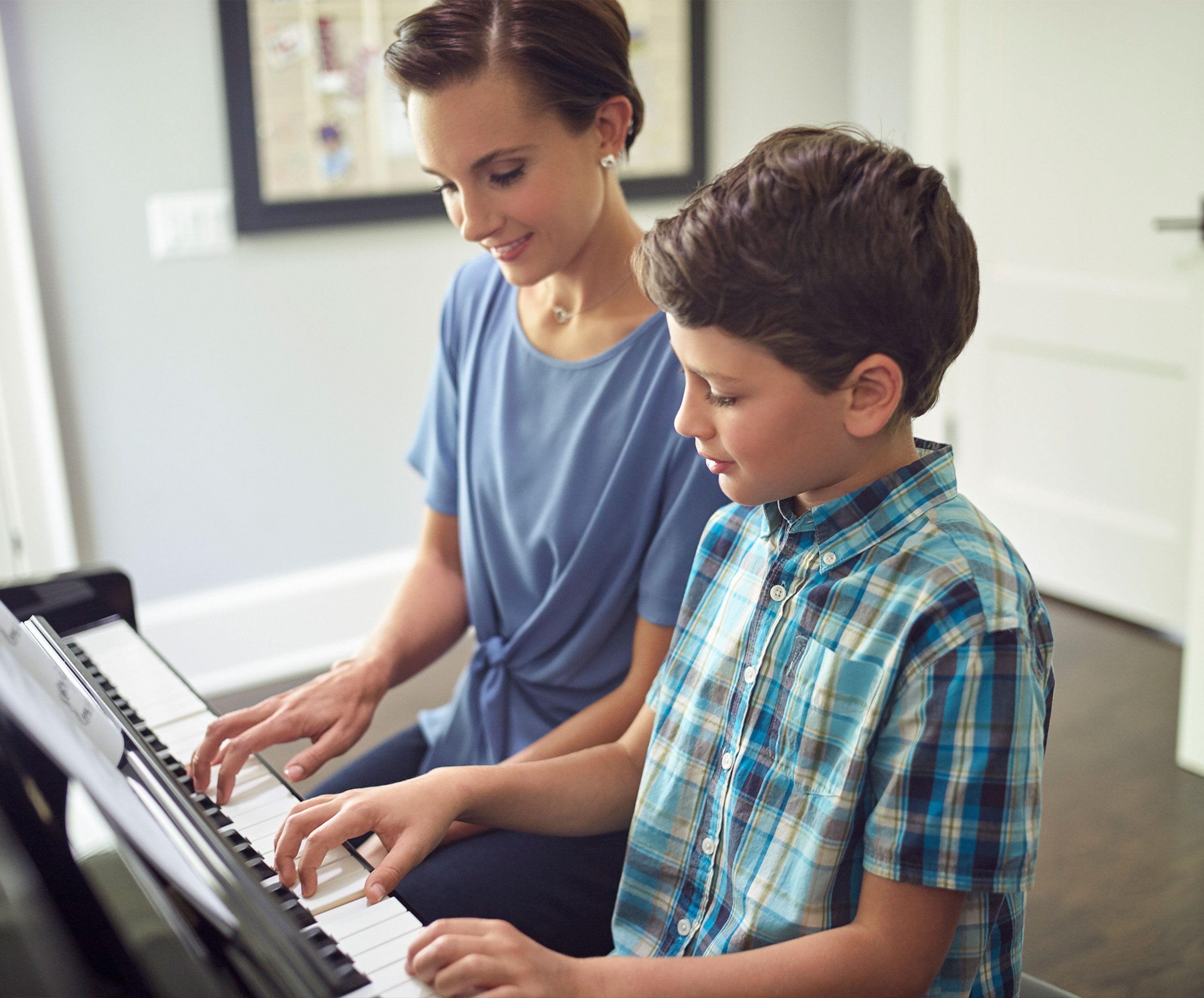 Visit YamahaPianos.com to find the right piano for your home and learn more about 0% APR financing for 18 months on select pianos
