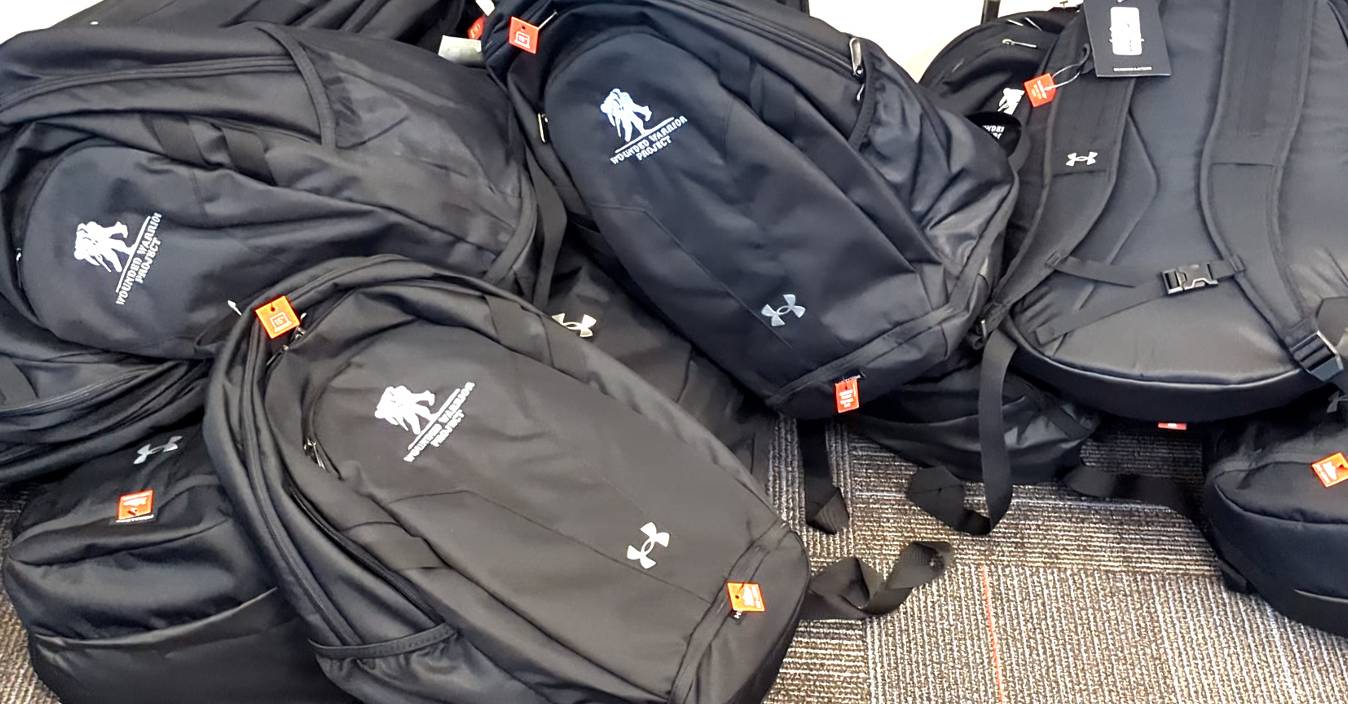 Wounded Warrior Project started out delivering backpacks to wounded service members at military hospitals 20 years ago. Today, they still provide bags with comfort items to service members wounded while deployed.