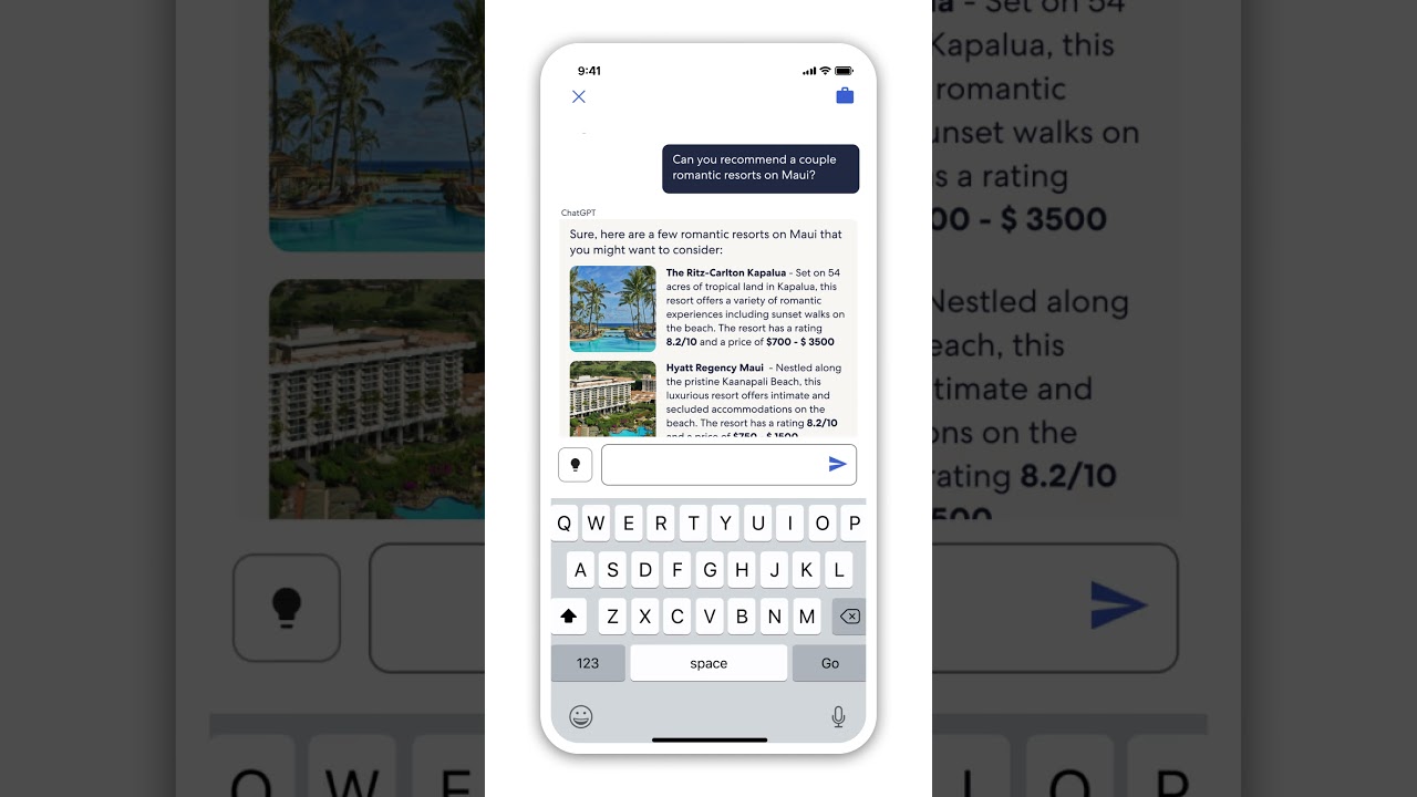 Play Video: Expedia Group released updates to conversational trip planning powered by ChatGPT in the Expedia app.