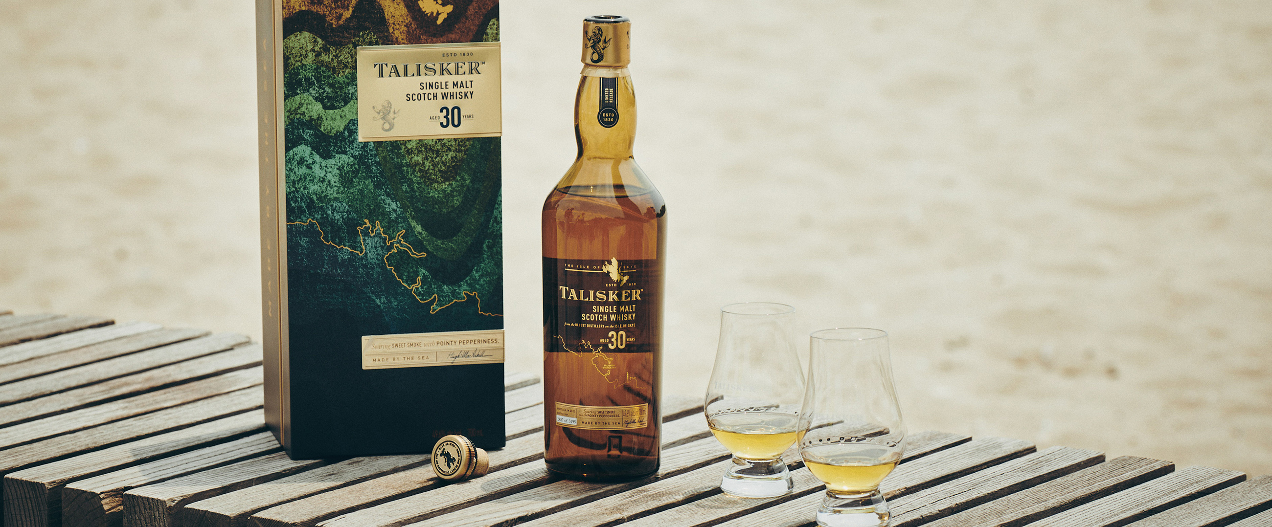 TALISKER DISTILLERY UNVEILS THE LATEST RELEASE OF ITS 30 YEAR OLD SINGLE MALT SCOTCH WHISKY