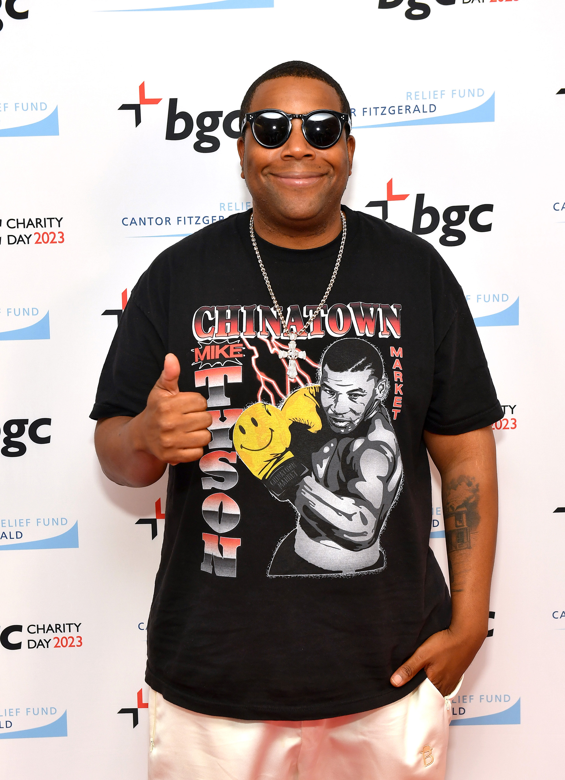 Kenan Thompson helped raise spirits and funds during BGC Group’s annual Charity Day event honoring those lost 22 years ago on September 11th.