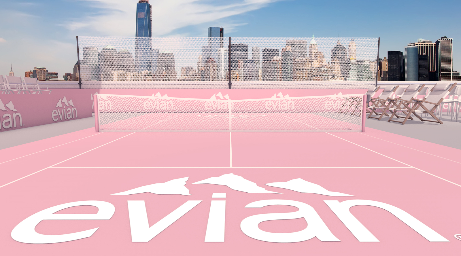 All Aboard the SS evian! A First-of-its-Kind US Open Waterside Finals Experience with evian®, the Official Water of the US Open