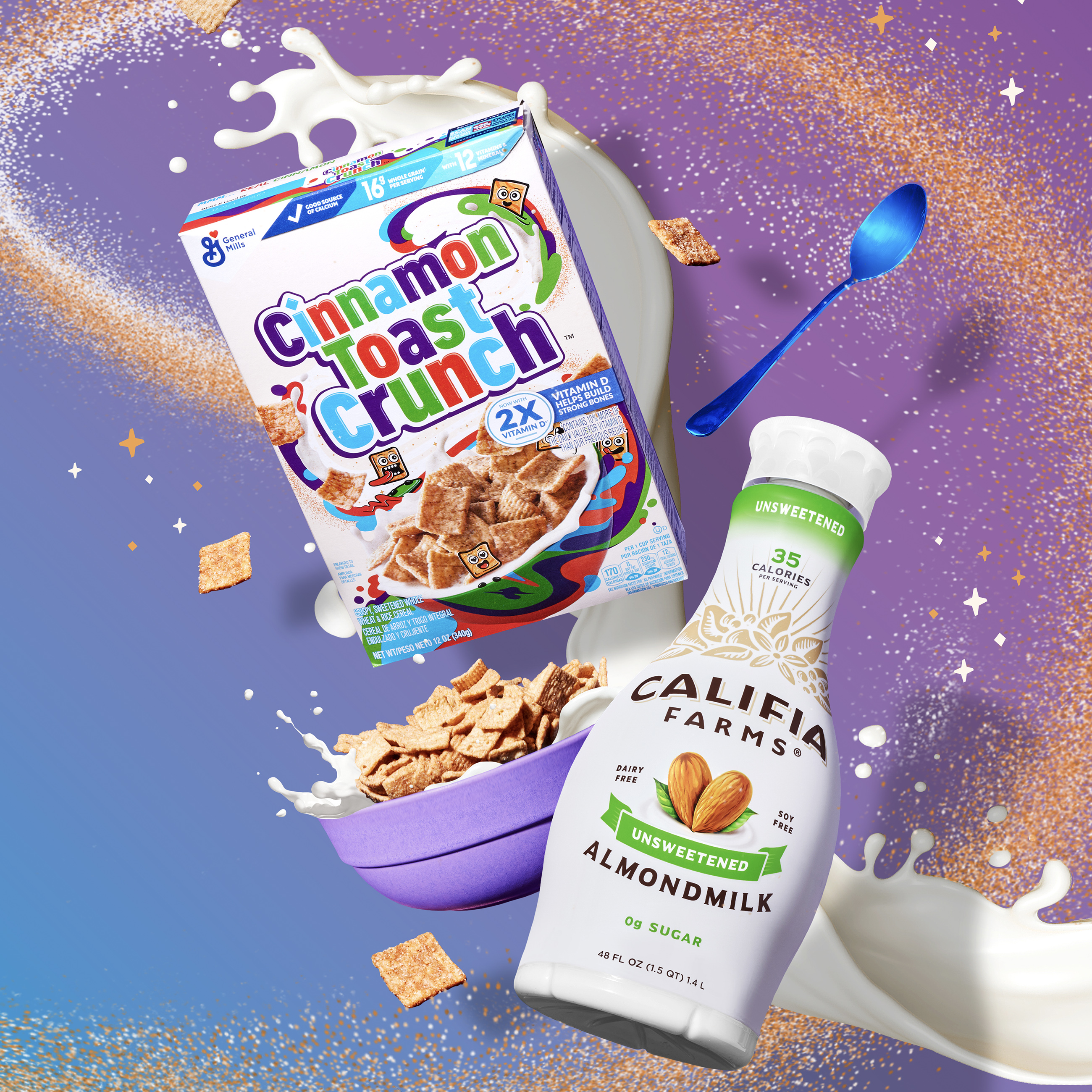 CALIFIA FARMS® AND CINNAMON TOAST CRUNCH™ LAUNCH 'SNACK ATTACK' SWEEPSTAKES TO CELEBRATE THE ULTIMATE, IRRESISTIBLY DELICIOUS ANYTIME SNACK