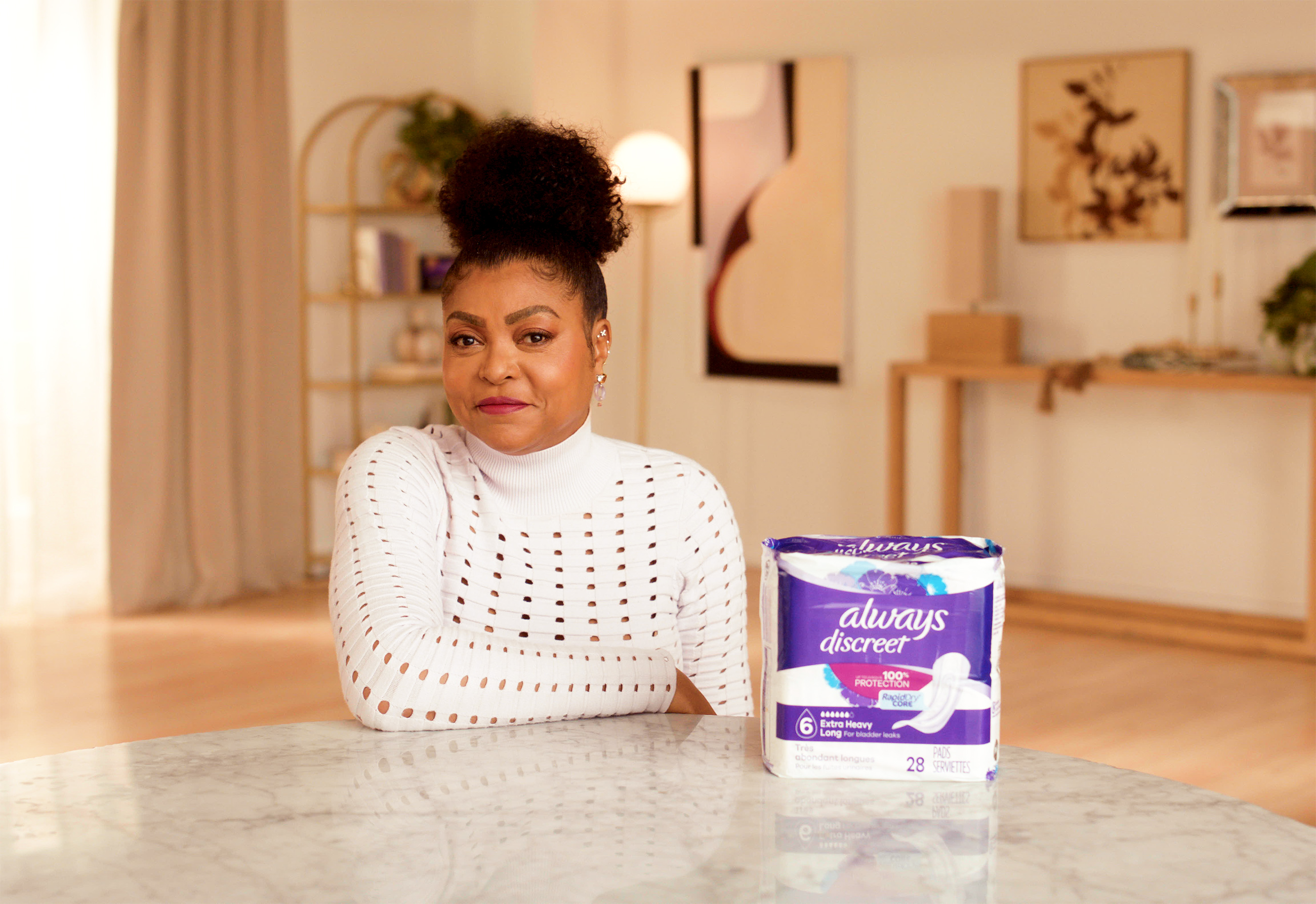 ALWAYS DISCREET PARTNERS WITH TARAJI P. HENSON TO TACKLE A COMMON BUT  OFTEN-UNADDRESSED PERIMENOPAUSE SYMPTOM - BLADDER LEAKS