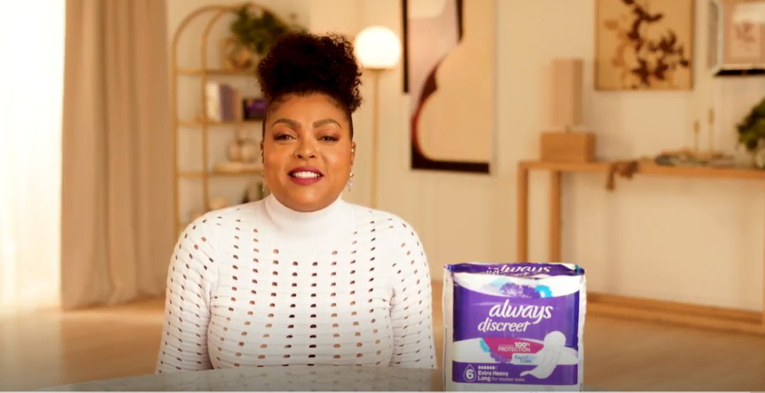ALWAYS DISCREET PARTNERS WITH TARAJI P. HENSON TO TACKLE A COMMON BUT  OFTEN-UNADDRESSED PERIMENOPAUSE SYMPTOM - BLADDER LEAKS