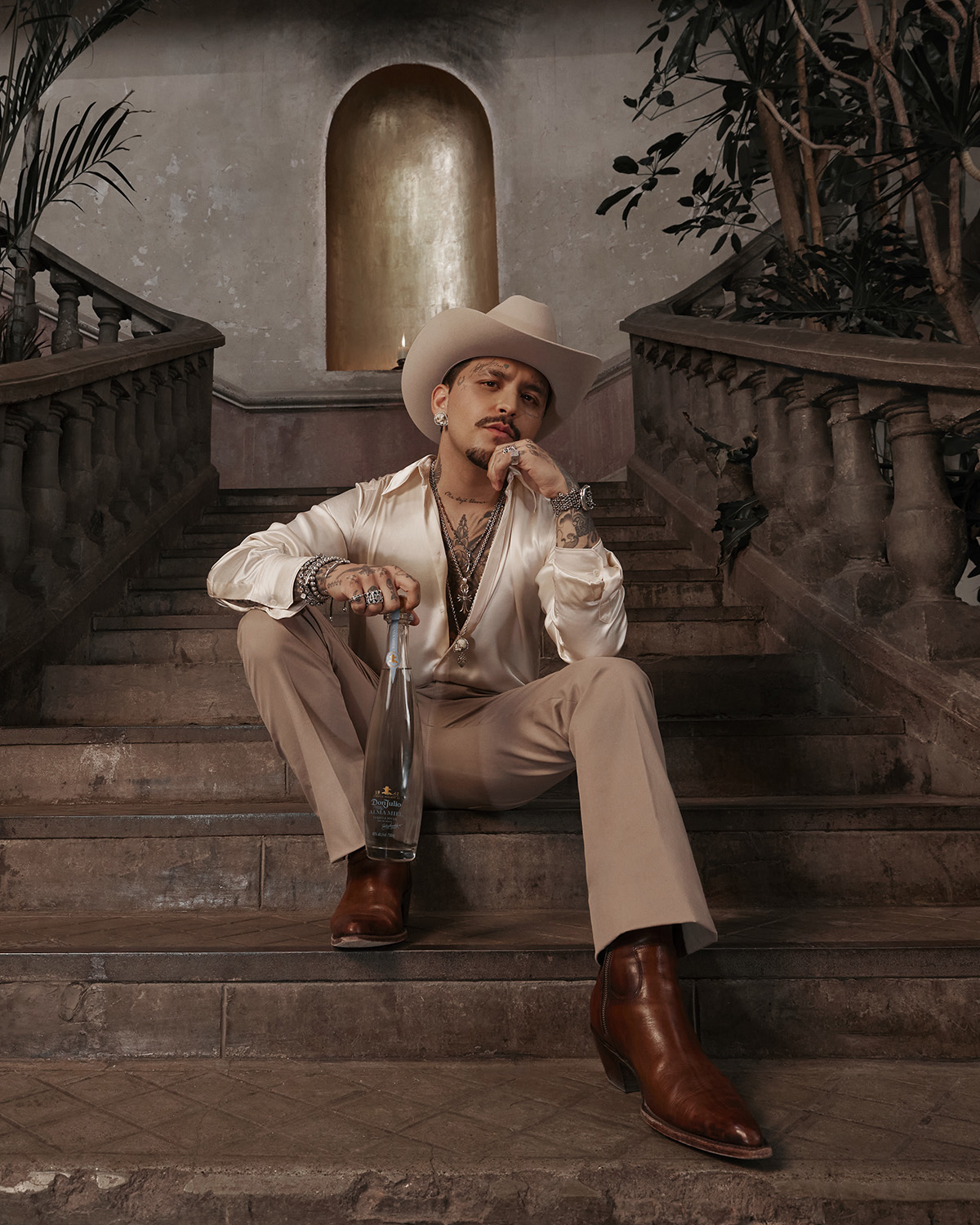 Mexican Singer-Songwriter Christian Nodal collaborates with the brand as an homage to tequila