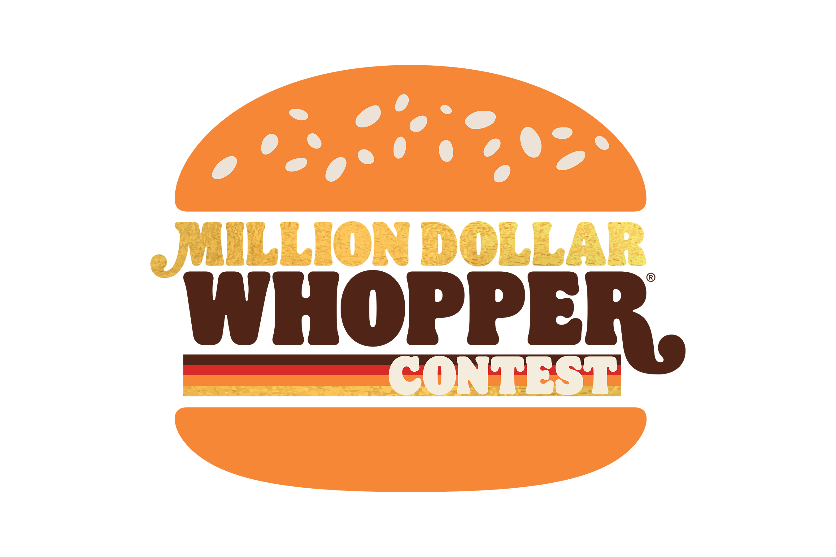  Burger King Million Dollar Whopper Logo