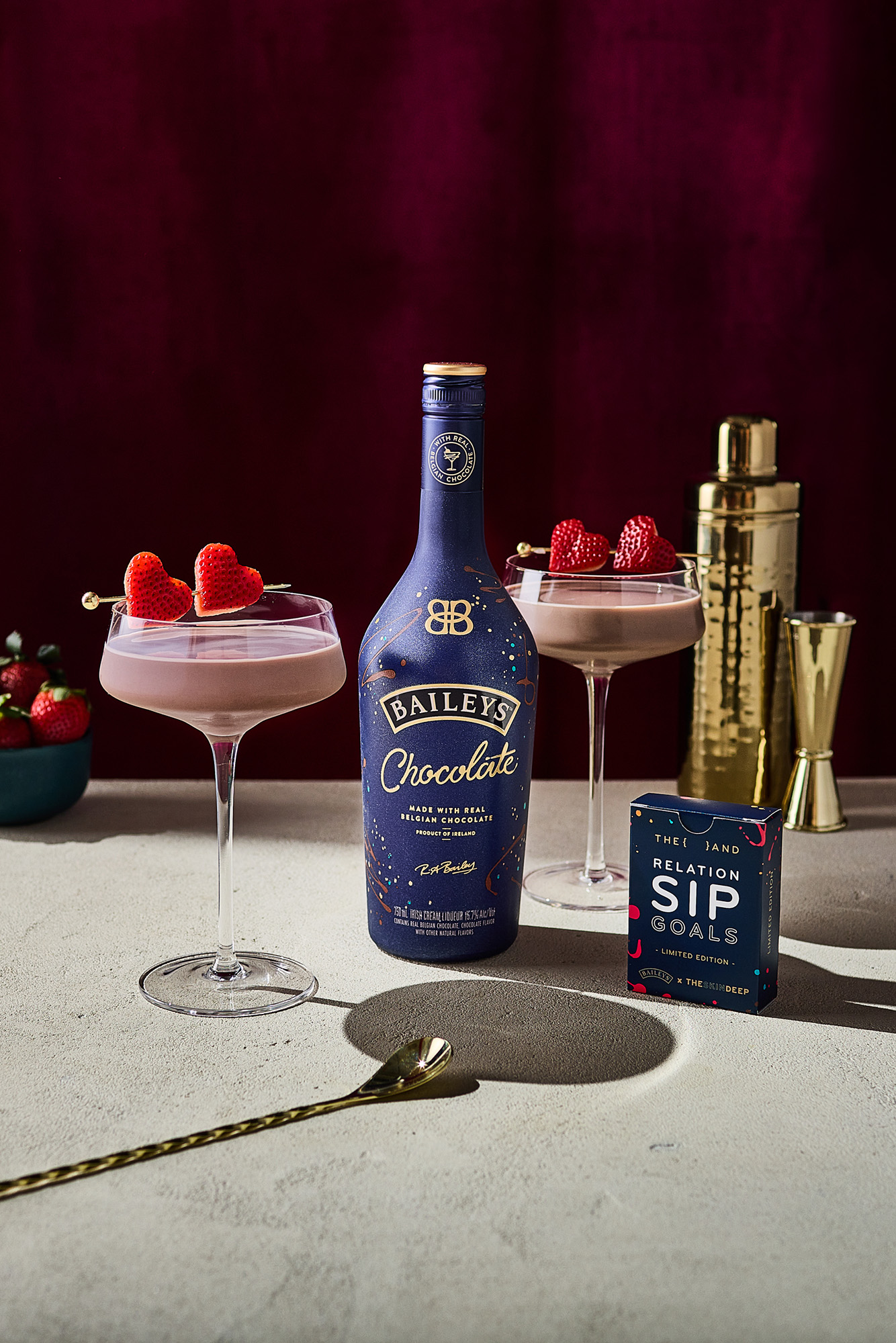 IT'S CUFFING SEASON: BAILEYS CHOCOLATE LIQUEUR PARTNERS WITH THE SKIN DEEP TO HELP ACHIEVE YOUR RELATION-SIP GOALS