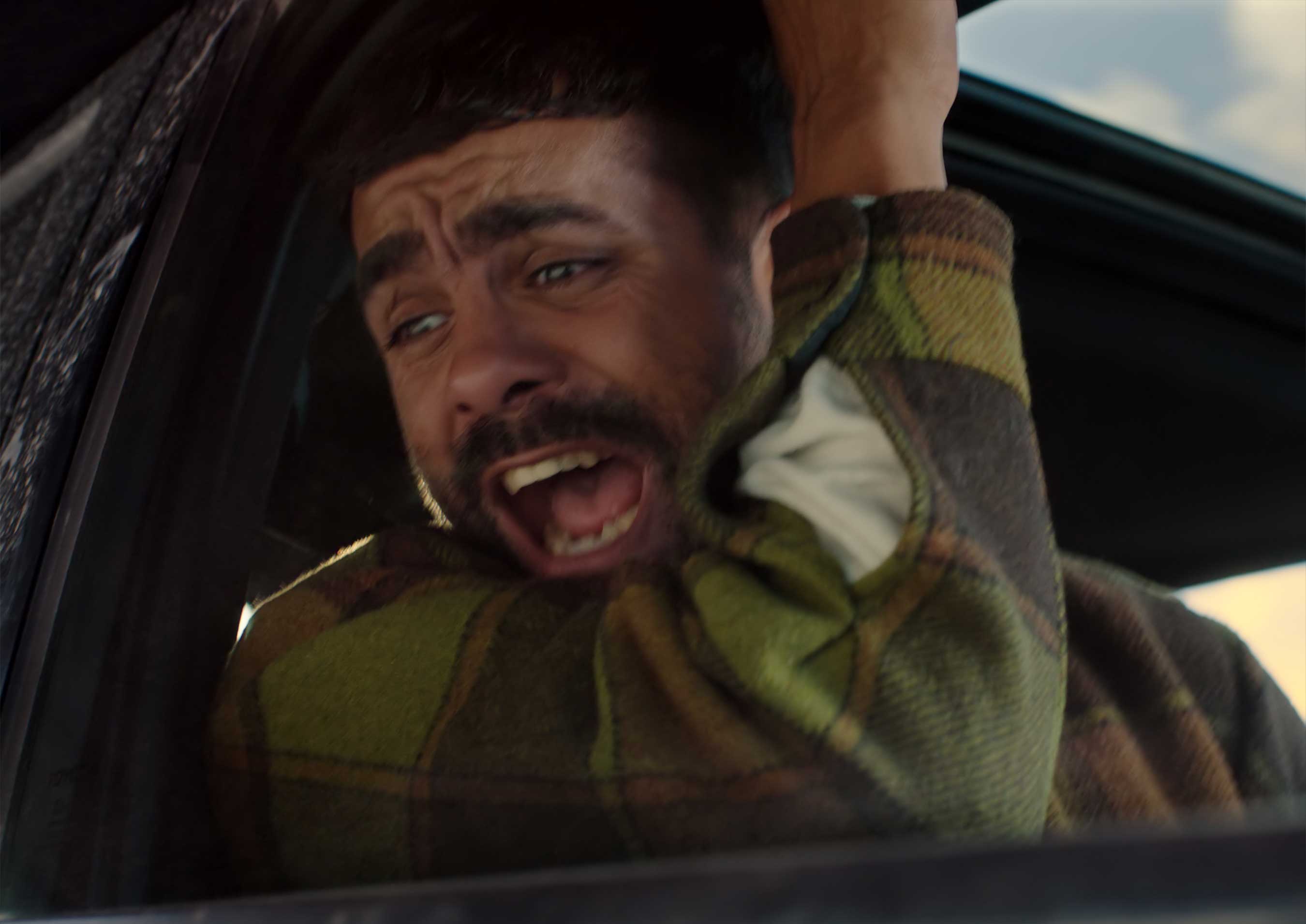 Toyota’s Super Bowl LVIII ad, “Dareful Handle,” highlights the range of emotions passengers experience as they grip the passenger side handle for dear life.