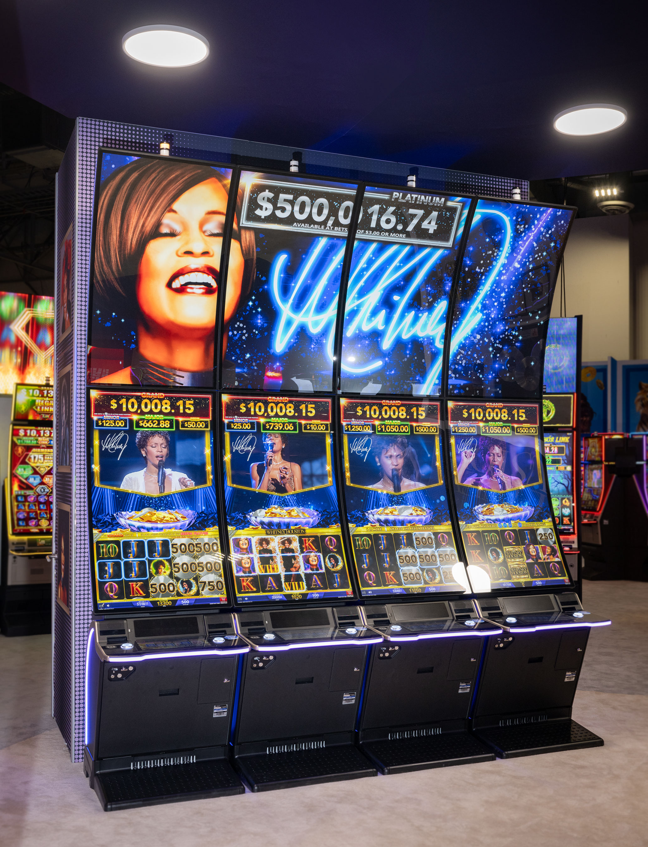 IGT’s Whitney Houston Slots Take Center Stage at Casinos Across the US