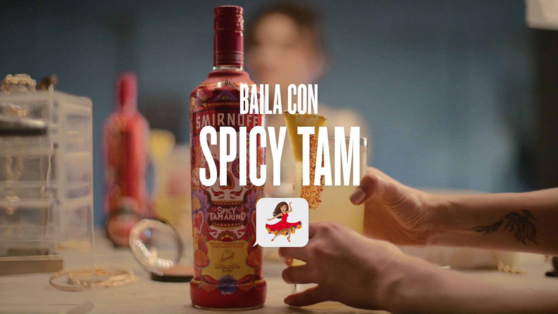 Meet Spicy Tam, The Emoji Dancing Her Way From Digital Screens To IRL Scenes As The New Face Of Smirnoff Spicy Tamarind