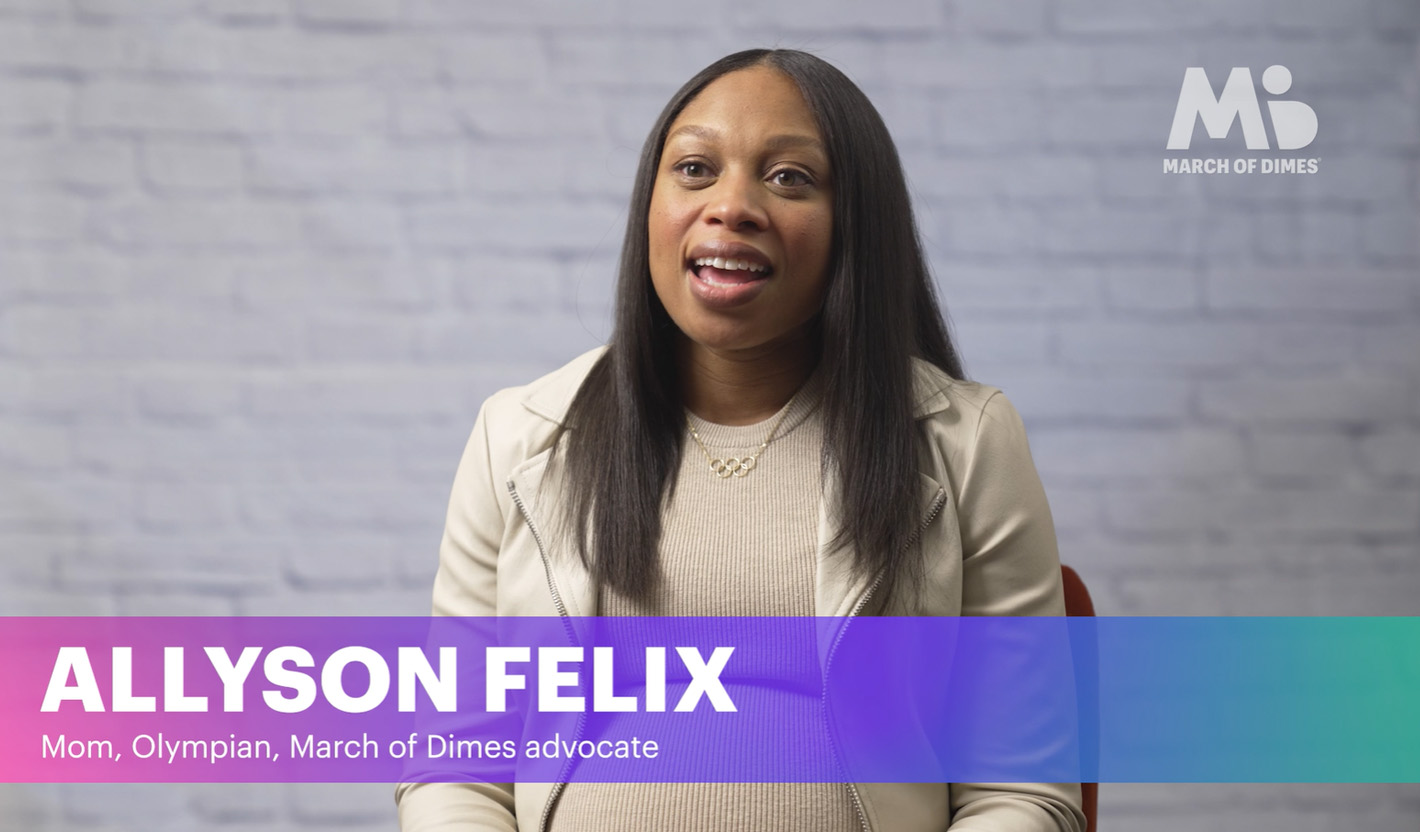 Mom, Olympian and Advocate, Allyson Felix, on preeclampsia and low dose aspirin