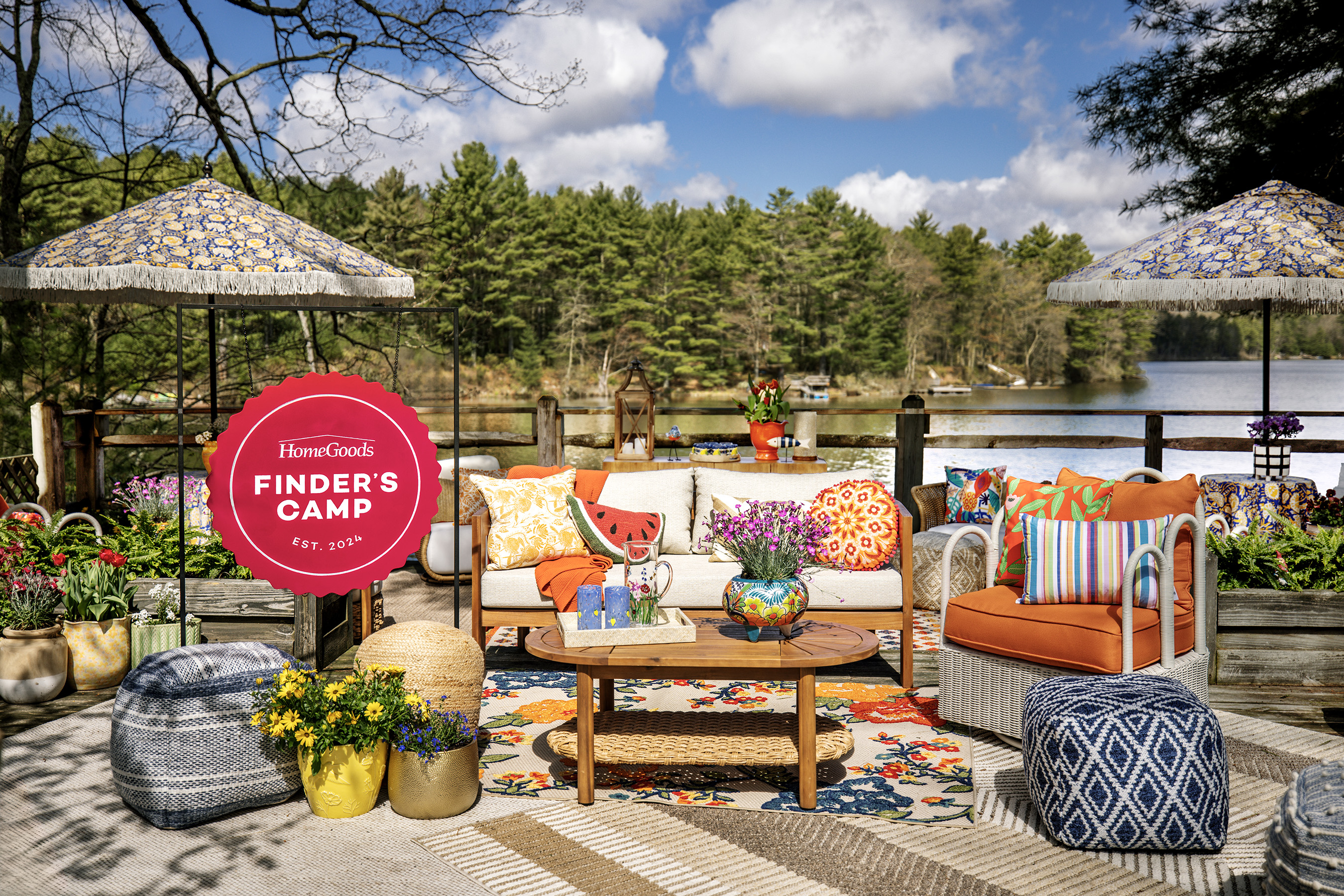 Passionate HomeGoods brand fans can now revel in the thrilling feeling shoppers experience in stores at a reimagined summer camp in the Catskills of New York from June 7-9.