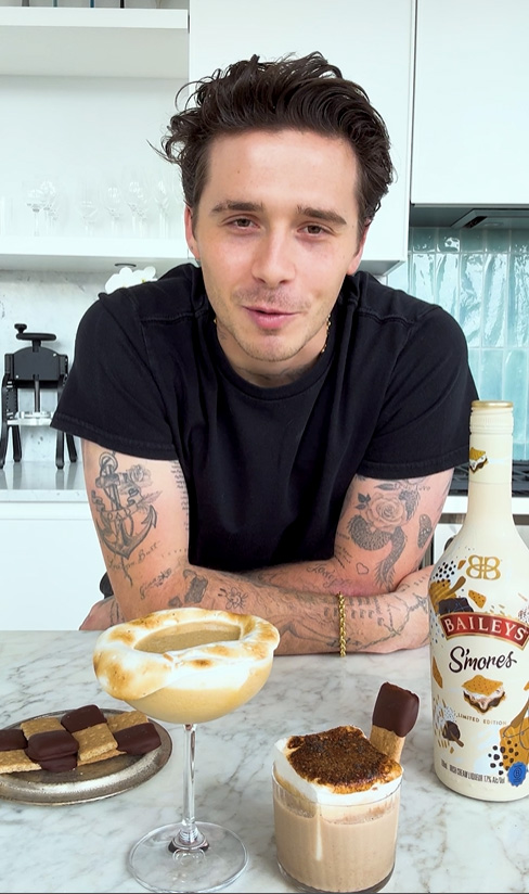 Baileys S'mores Liqueur Partners with Brooklyn Peltz Beckham to Ask the Most Heated Question of the Summer: Do You Like Your S'mores Roasted or Toasted?