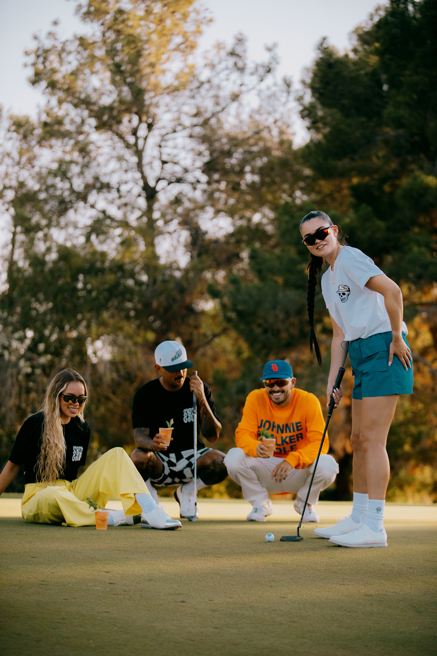 JOHNNIE WALKER BLACK LABEL AND DEVEREUX GOLF DROP FIRST EVER