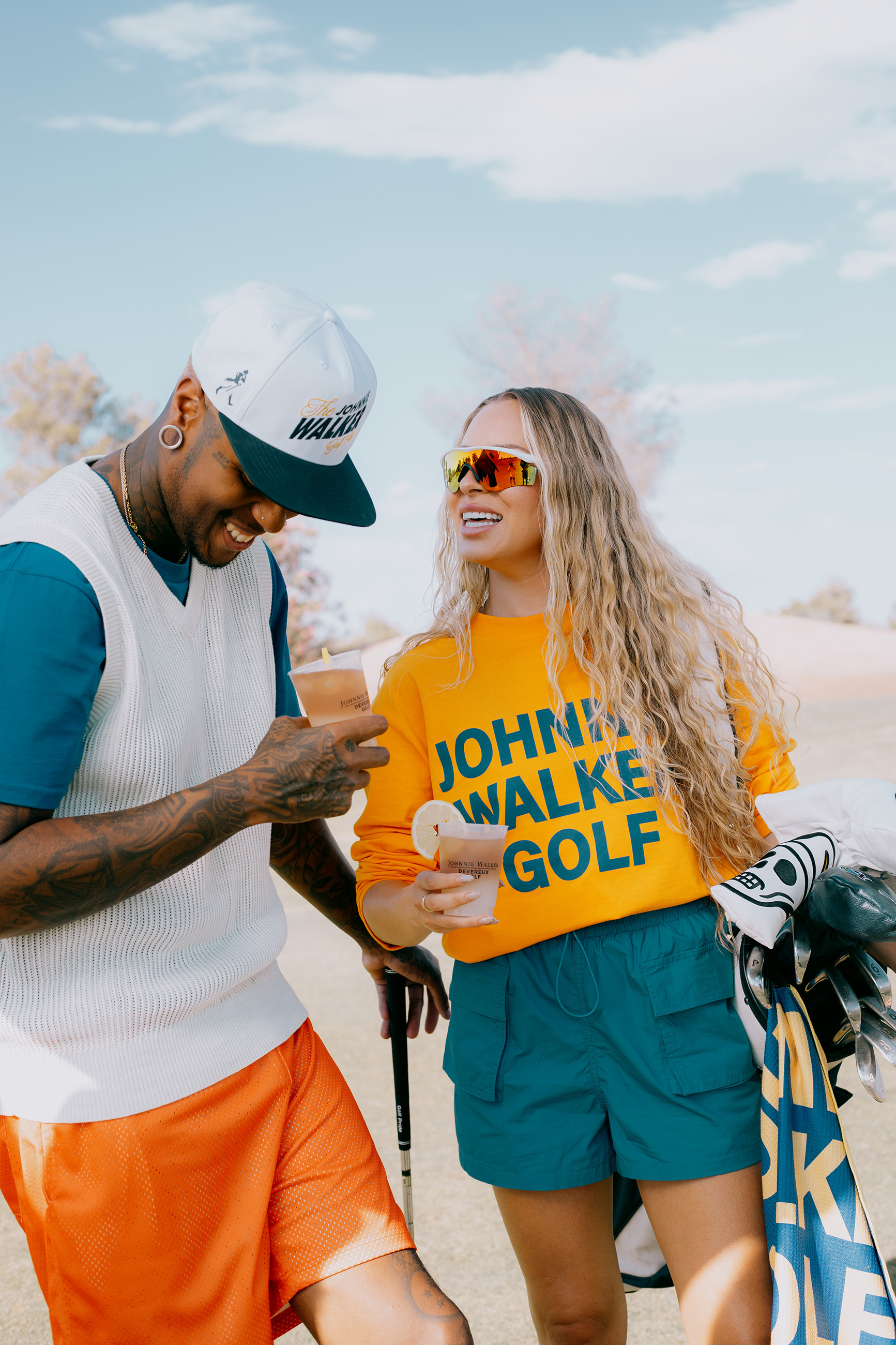 JOHNNIE WALKER BLACK LABEL AND DEVEREUX GOLF DROP FIRST EVER
