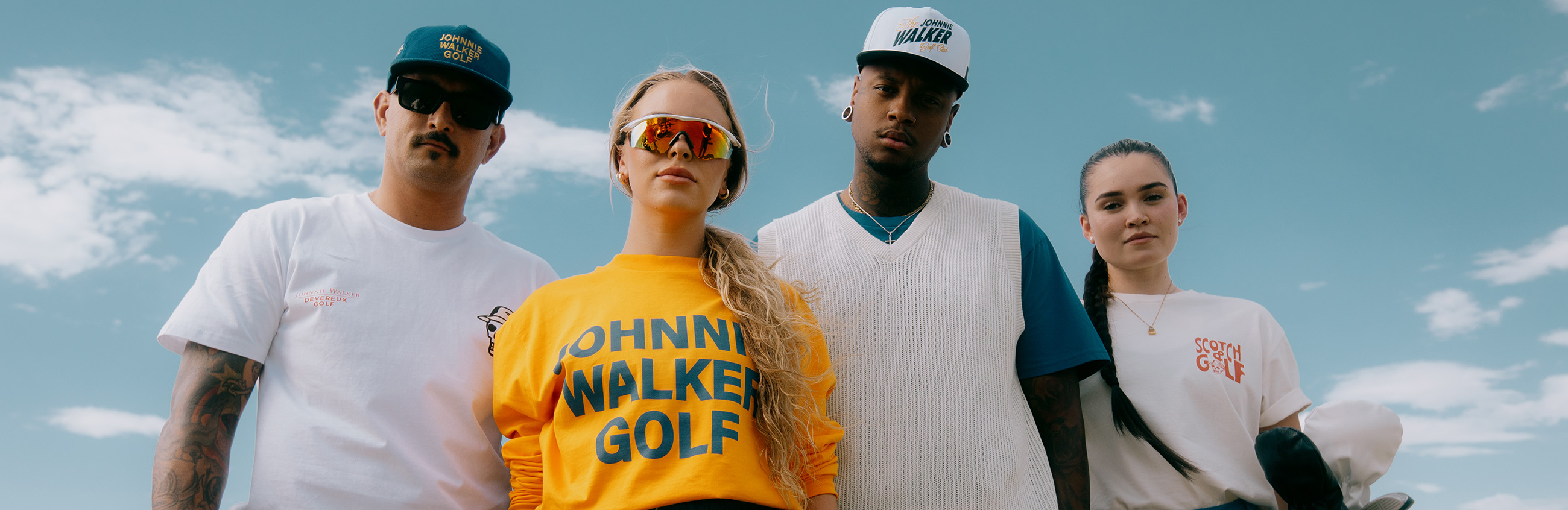 JOHNNIE WALKER BLACK LABEL AND DEVEREUX GOLF DROP FIRST EVER