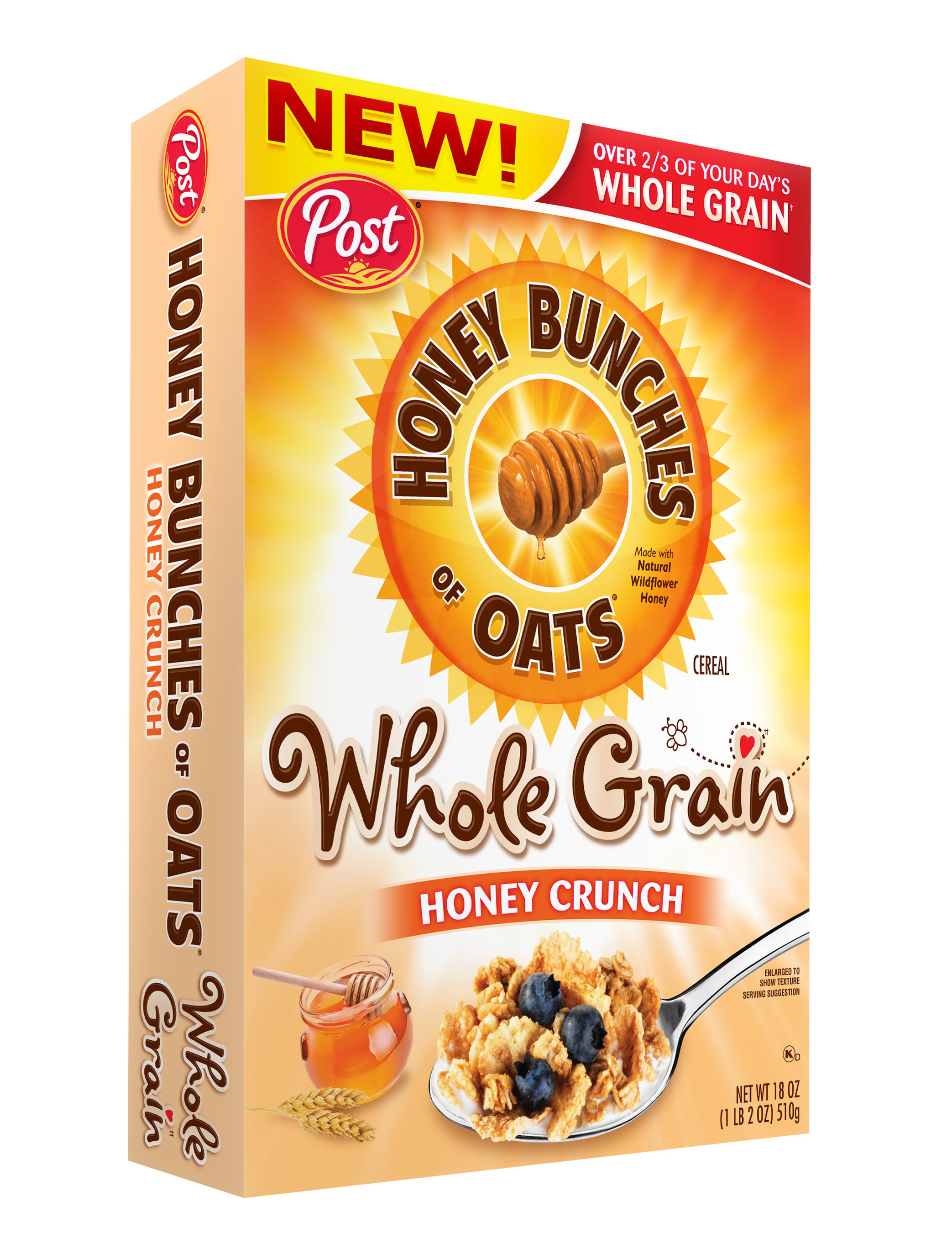 Post Foods, LLC anuncia los cereales integrales de Honey Bunches of