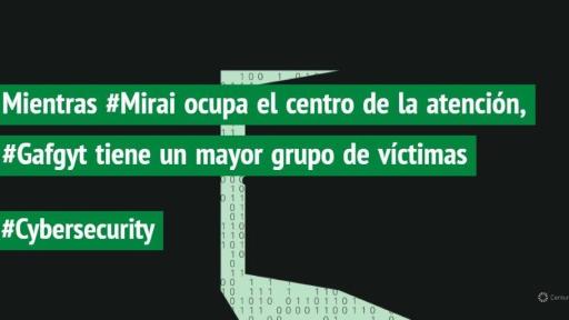 Enquanto #Mirai é o centro das atenções, #Gafgyt tem um número maior de vítimas #cybersecurity