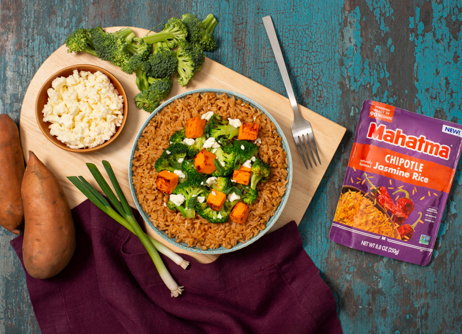 MAHATMA® SUBE LA TEMPERATURA CON EL NUEVO ARROZ JAZMÍN CON SABOR A CHIP